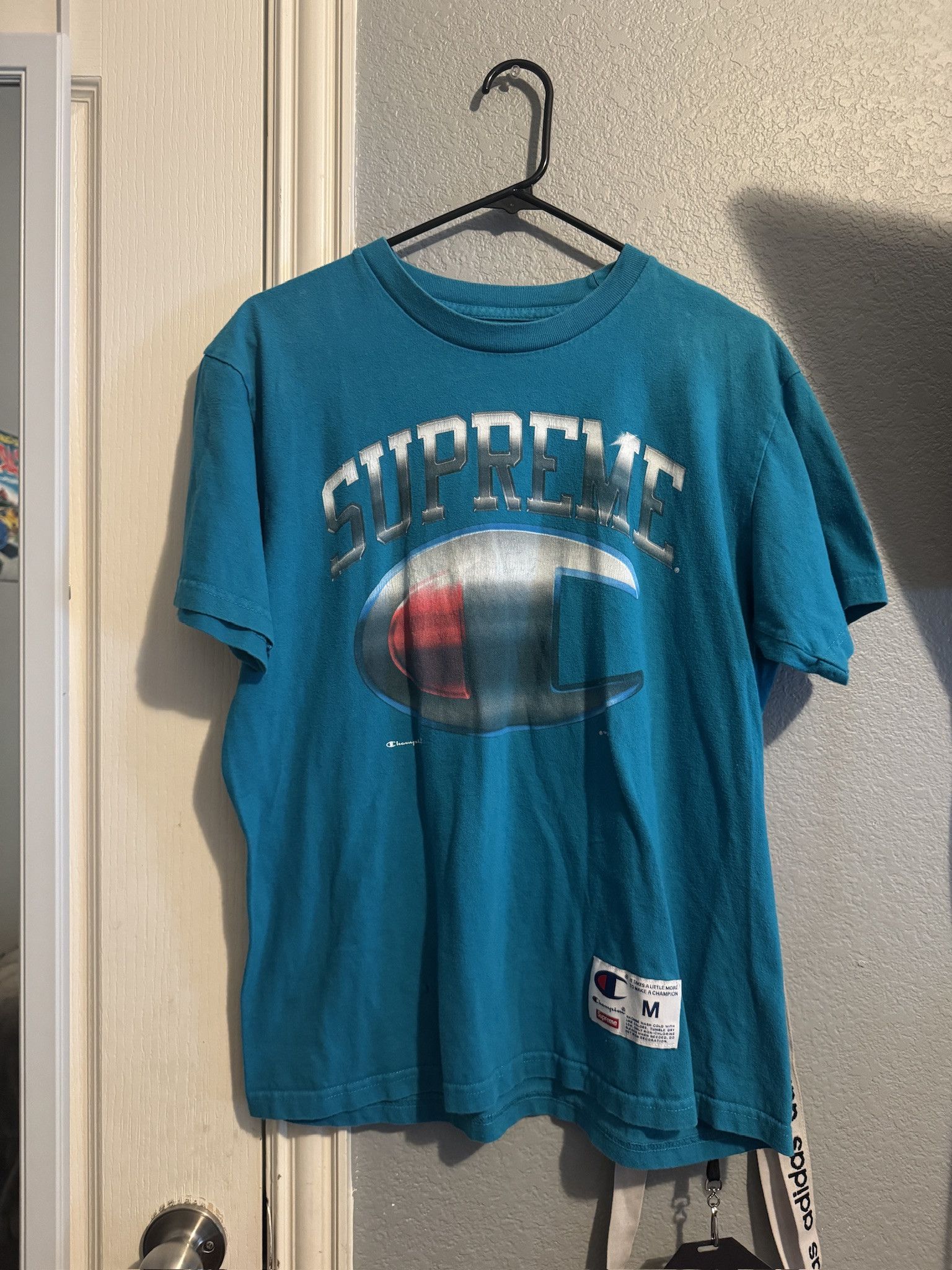 Champion × Supreme Supreme x Champion Chrome Tee Size US M / EU 48-50 / 2 - 1 Thumbnail