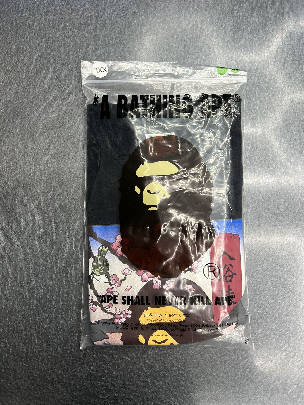 Bape Bape Japan A Bathing Ape T-Shirt Size US XXL / EU 58 / 5 - 6 Thumbnail
