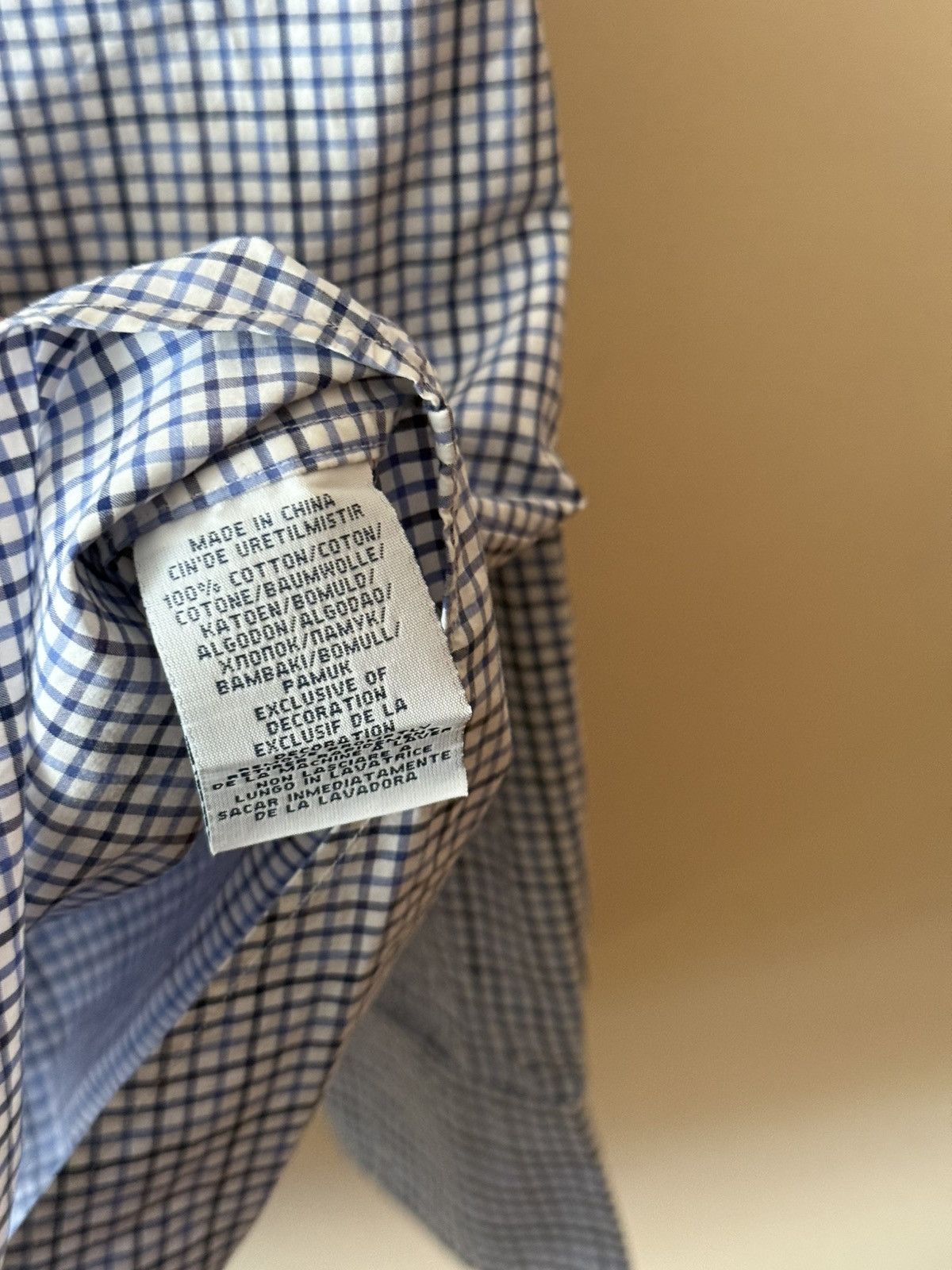 Polo Ralph Lauren Polo Ralph Lauren Shirt L Size Men’s Checked Blue Size US L / EU 52-54 / 3 - 8 Thumbnail