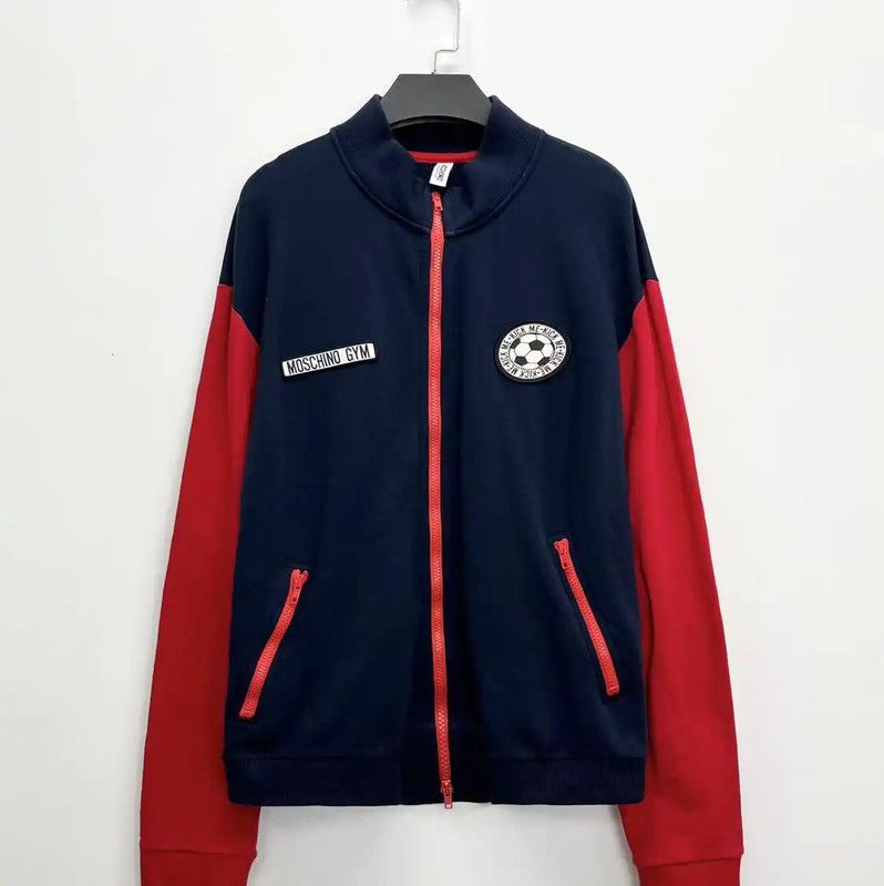 Moschino Moschino Cotton Blend Embroidered Jacket for Women 0089 Size M / US 6-8 / IT 42-44 - 1 Thumbnail