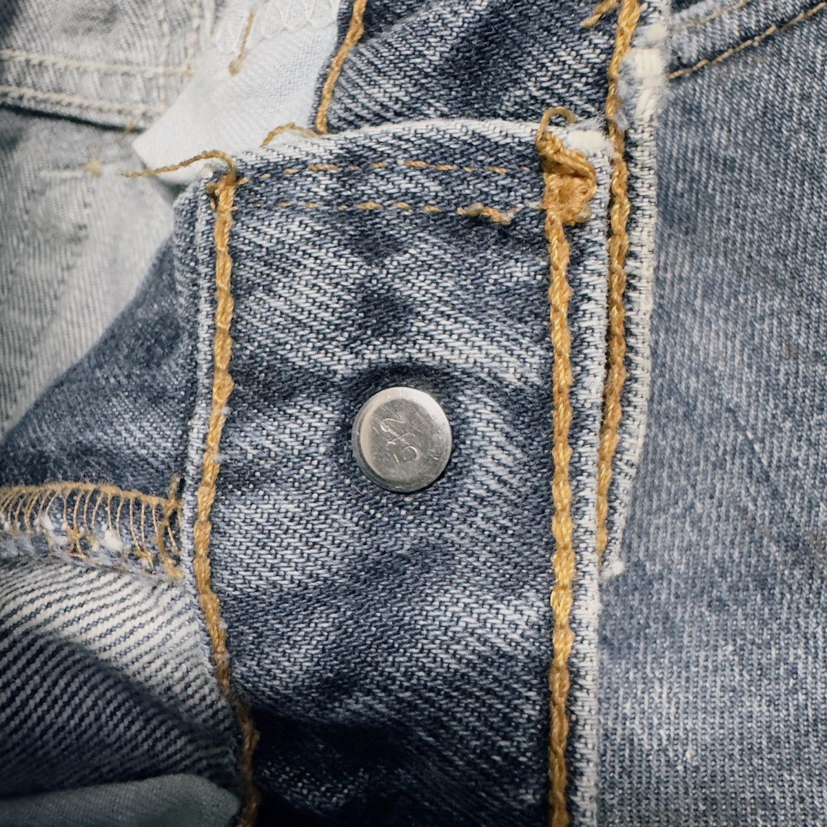 Levi's Vintage Levis 517 Distressed Denim Flare Jeans Hedi Slimane Size US 28 / EU 44 - 13 Thumbnail