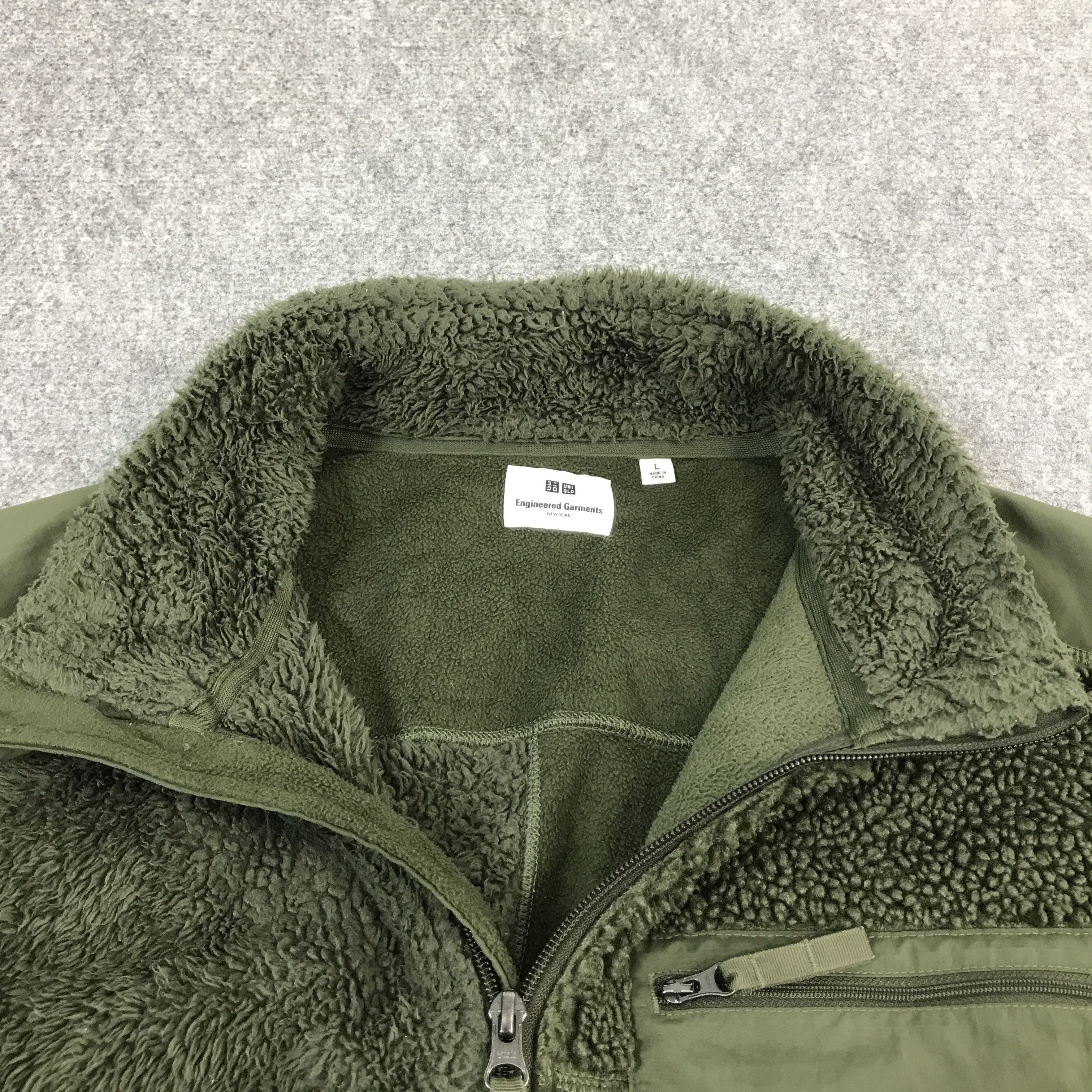 Engineered Garments Engineered Garments x uniqlo fleece sherpa jacket Size US M / EU 48-50 / 2 - 5 Thumbnail