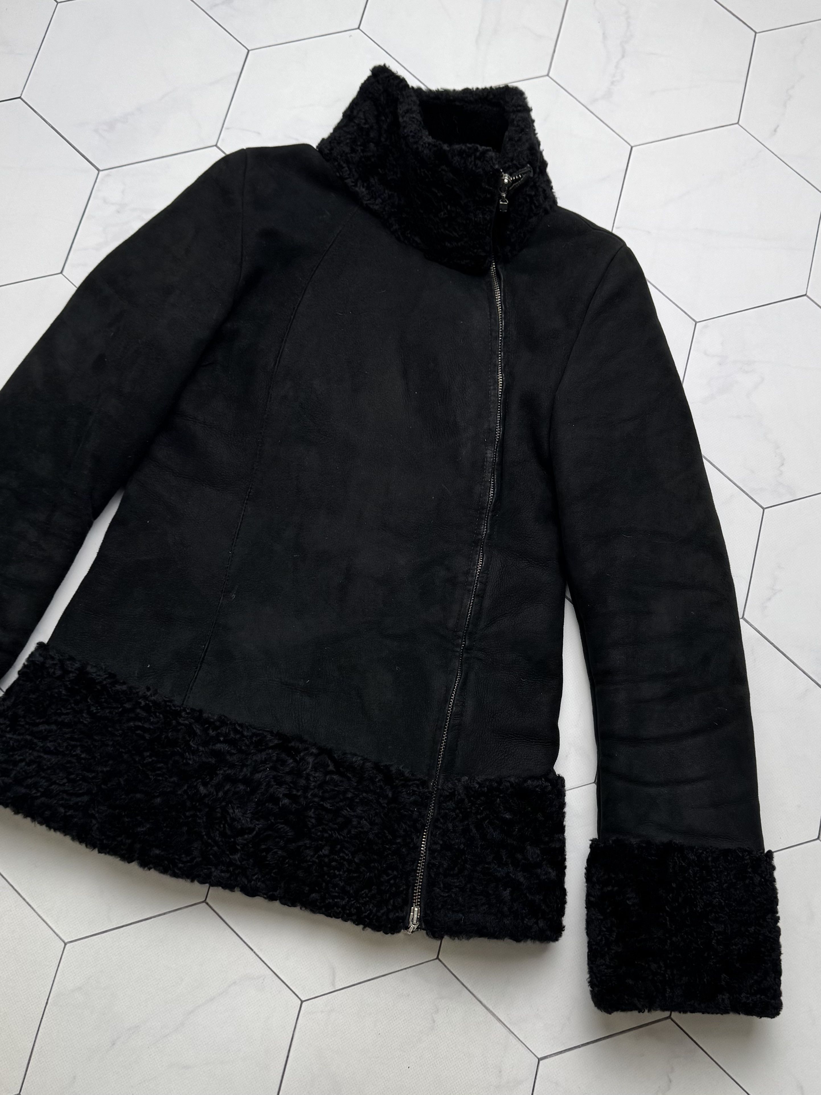 Japanese Brand Vintage Real Sheepskin Jacket (B550)E2D15 Size S / US 4 / IT 40 - 3 Thumbnail
