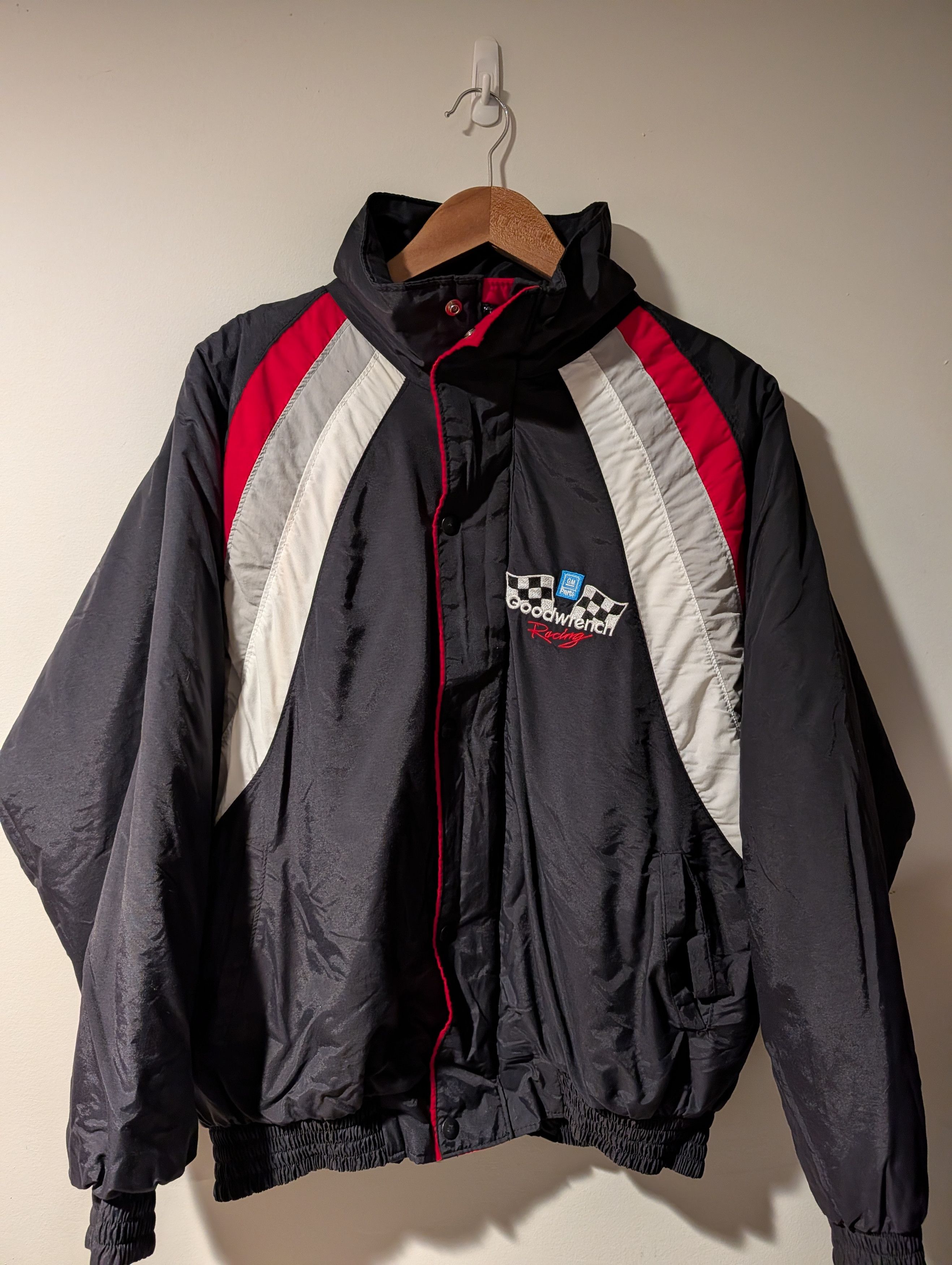NASCAR Vintage 90s Dale Earnhardt Nascar Goodwrench Puffer Jacket Size US M / EU 48-50 / 2 - 3 Thumbnail