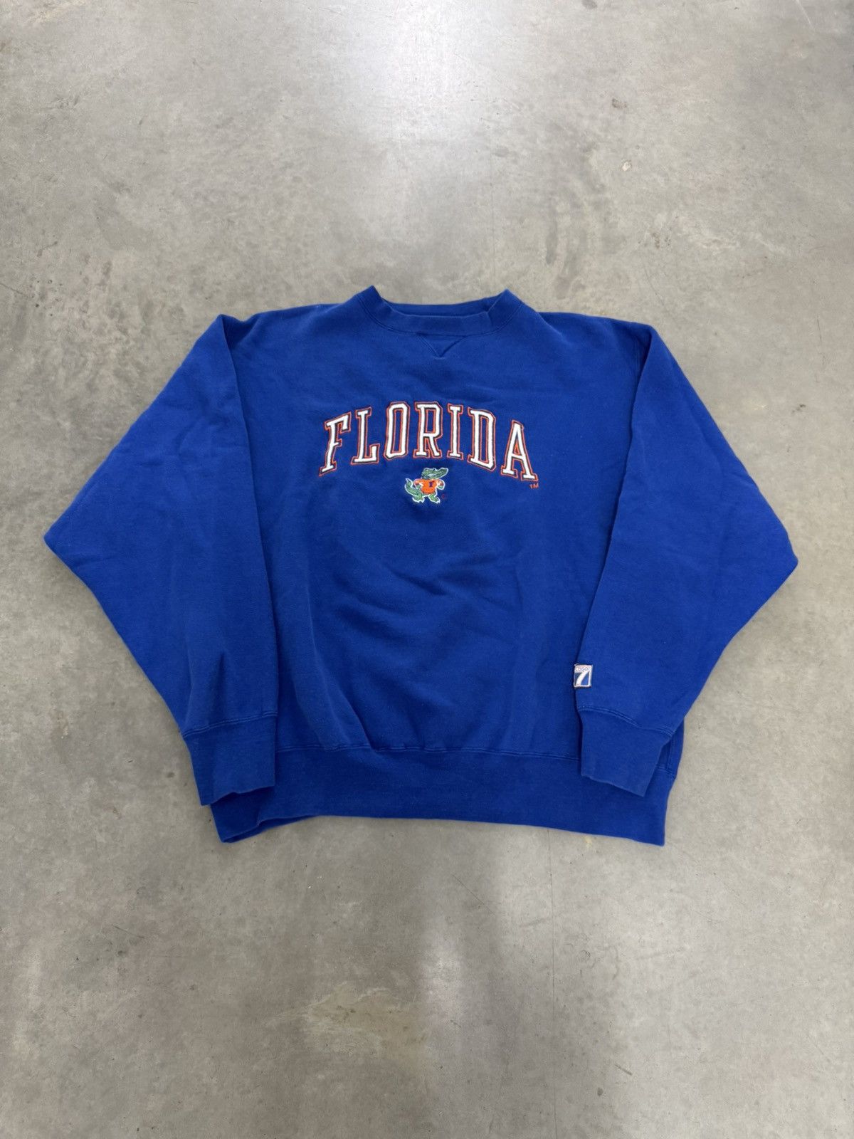 Logo 7 Vintage Florida Gators Logo 7 Sweatshirt Crewneck NCAA Blue Size US XL / EU 56 / 4 - 1 Thumbnail