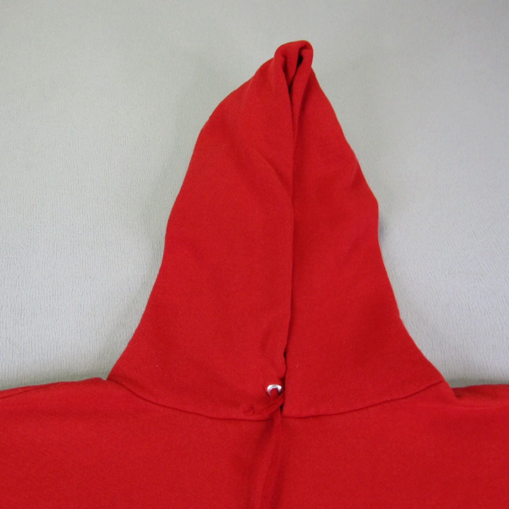 Jerzees VINTAGE Jerzees Pismo Beach Hoodie Mens Large Red Pullover Sweatshirt Logo Knit Pullover 90s Beach Outdoor Hooded Pockets Mens Size US L / EU 52-54 / 3 - 2 Thumbnail