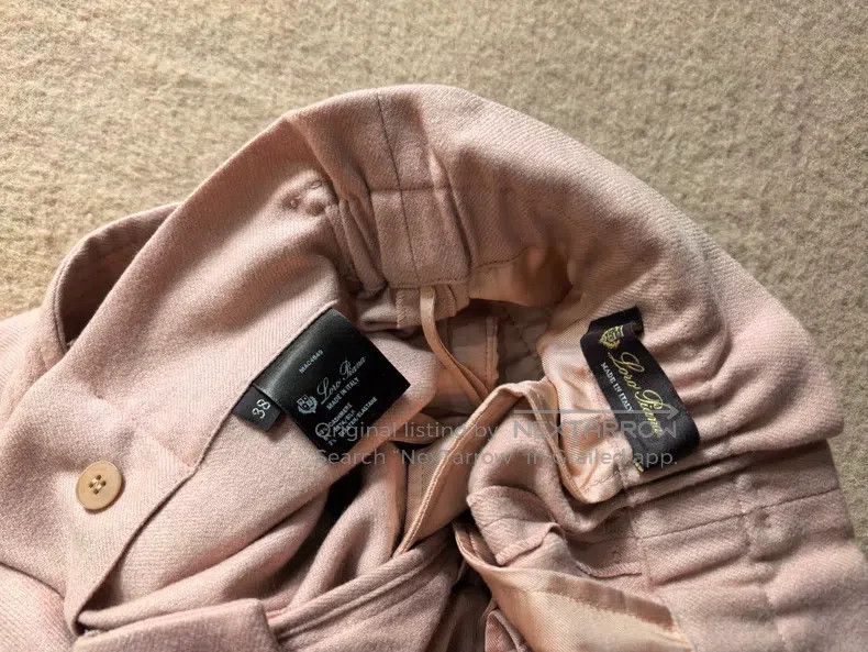 Loro Piana LORO PIANA Complex Cashmere Casual Pants Size 25" / US 0 / IT 36 - 6 Thumbnail