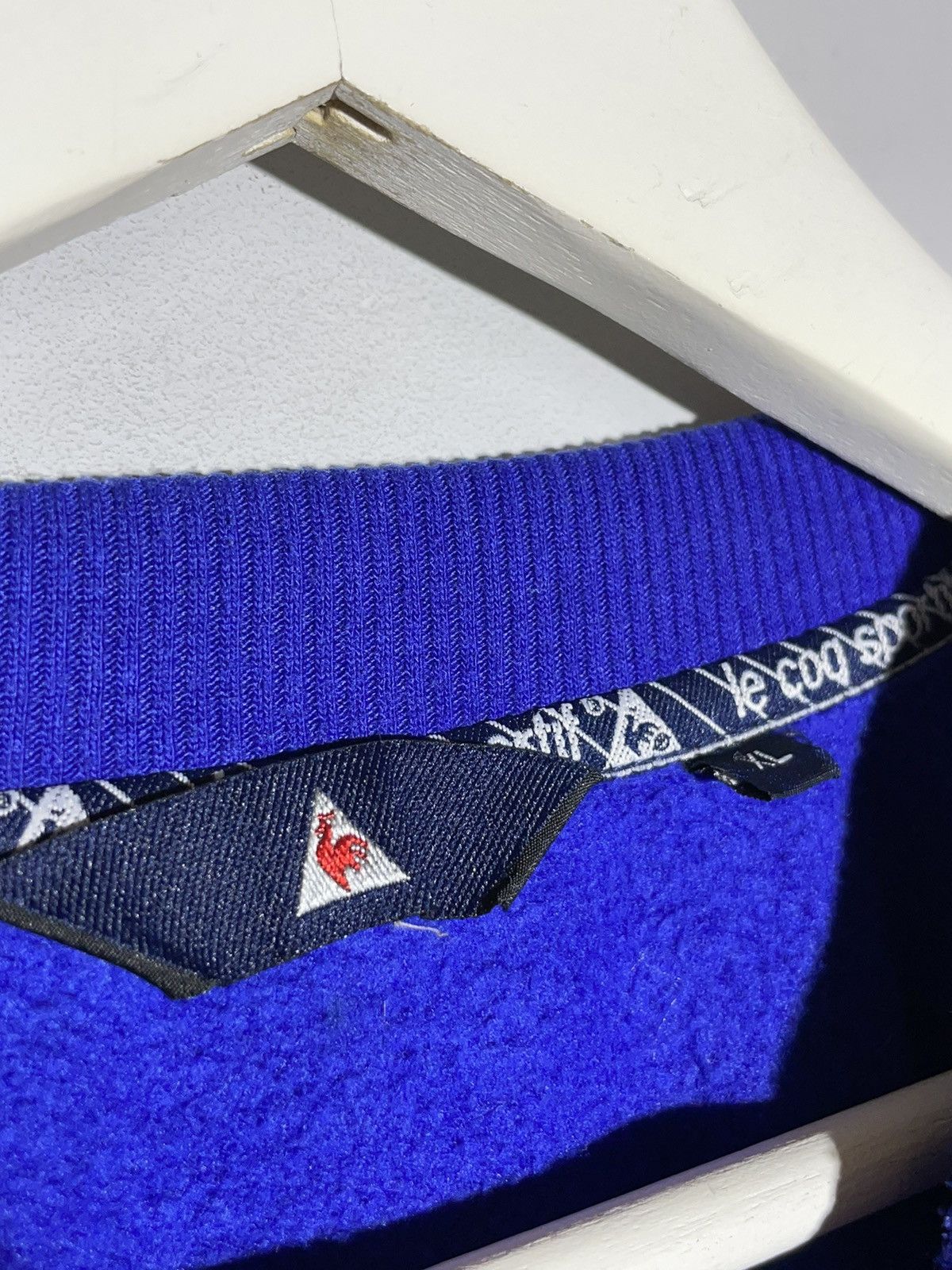 Le Coq Sportif Birmingham Le Coq Sportif Reflective Vintage Sweatshirt Size US XL / EU 56 / 4 - 9 Thumbnail