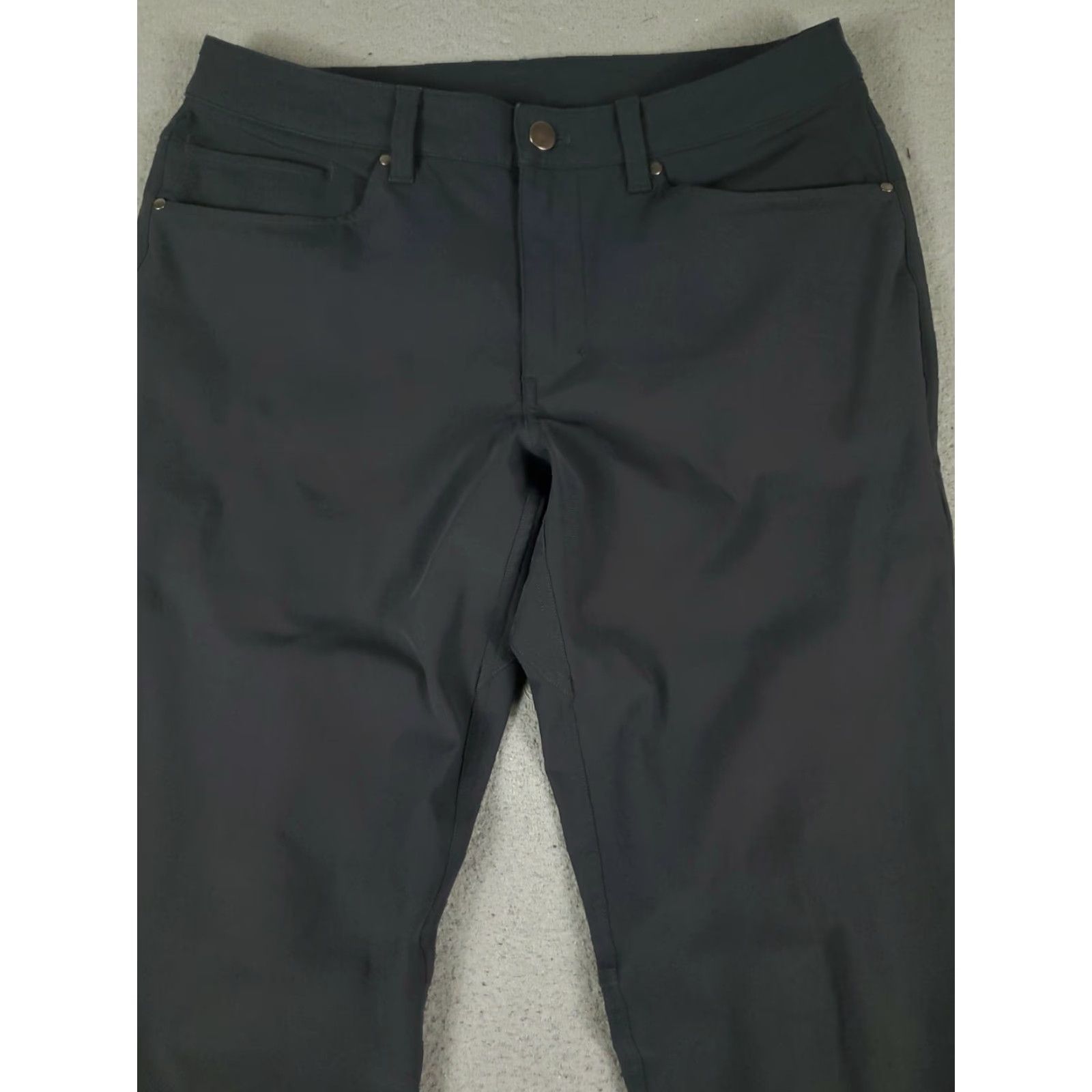 Lululemon Lululemon Pants Mens 31x31 Gray Commission 5 Pocket Flat Front Chino Trousers Size US 31 - 2 Thumbnail