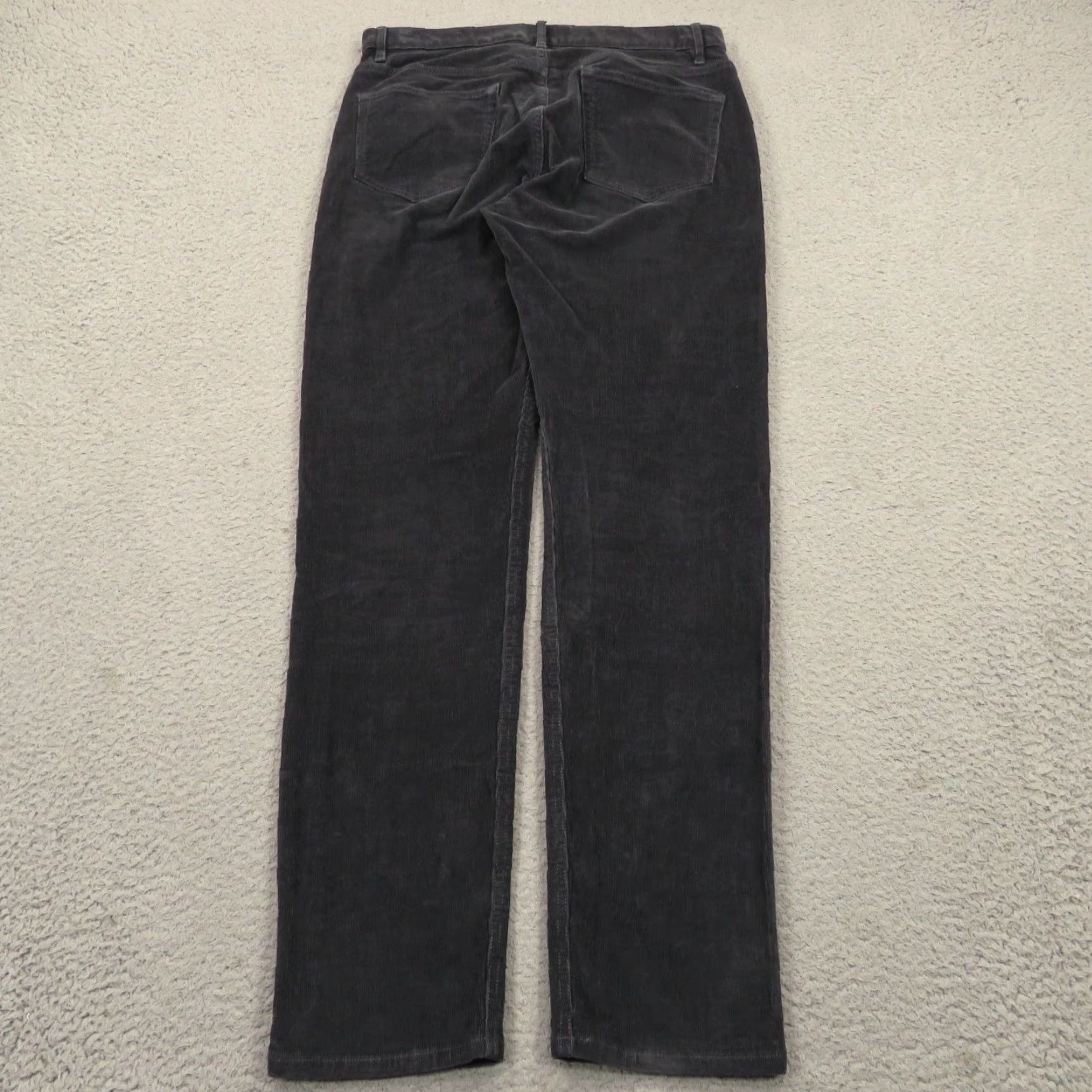 Flint And Tinder Flint and Tinder Pants Mens 30x32 Corduroy 365 Tapered Fit Charcoal Gray HB Huckberry HB Size US 30 / EU 46 - 2 Thumbnail