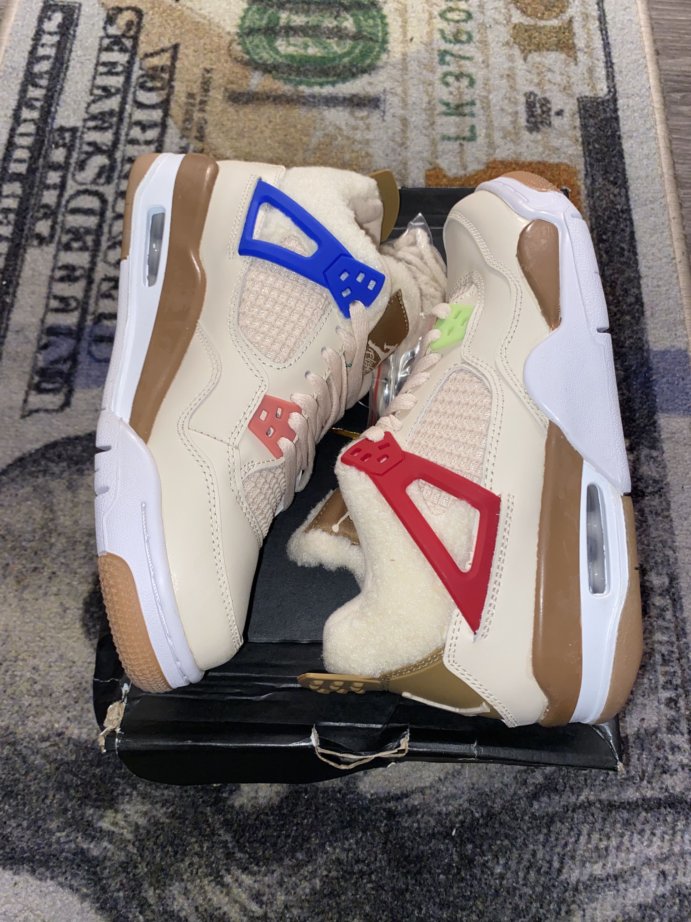 Jordan Brand × Nike Jordan 4 Retro Where the Wild Things Are (6Y GRADE SCHOOL) Size US 7.5 / IT 37.5 - 2 Thumbnail