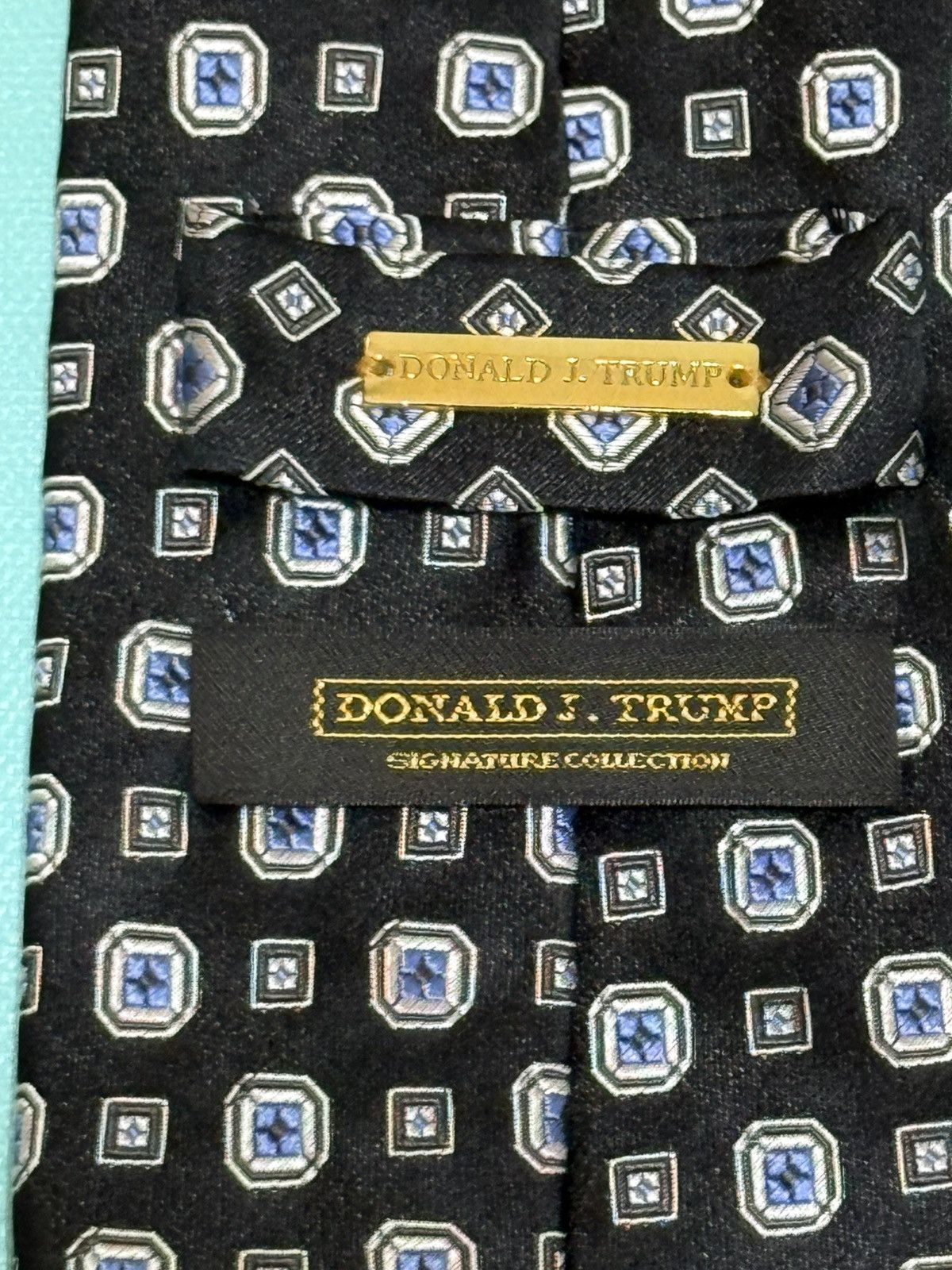Other Donald J Trump Signature gold bar Collection Men Neck Tie Size ONE SIZE - 2 Thumbnail