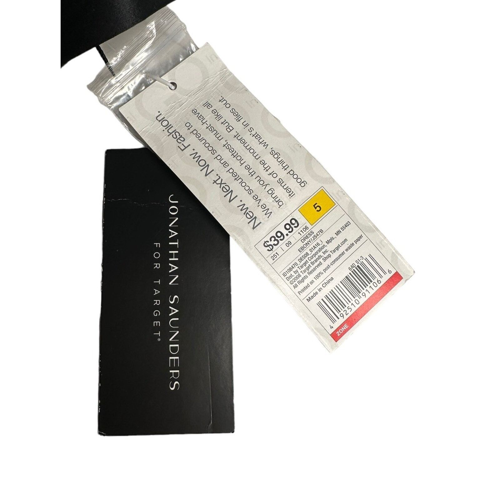 Other Jonathan Saunders Tuxedo Dress Black Chiffon Collared Size 5 Size XS / US 0-2 / IT 36-38 - 10 Thumbnail