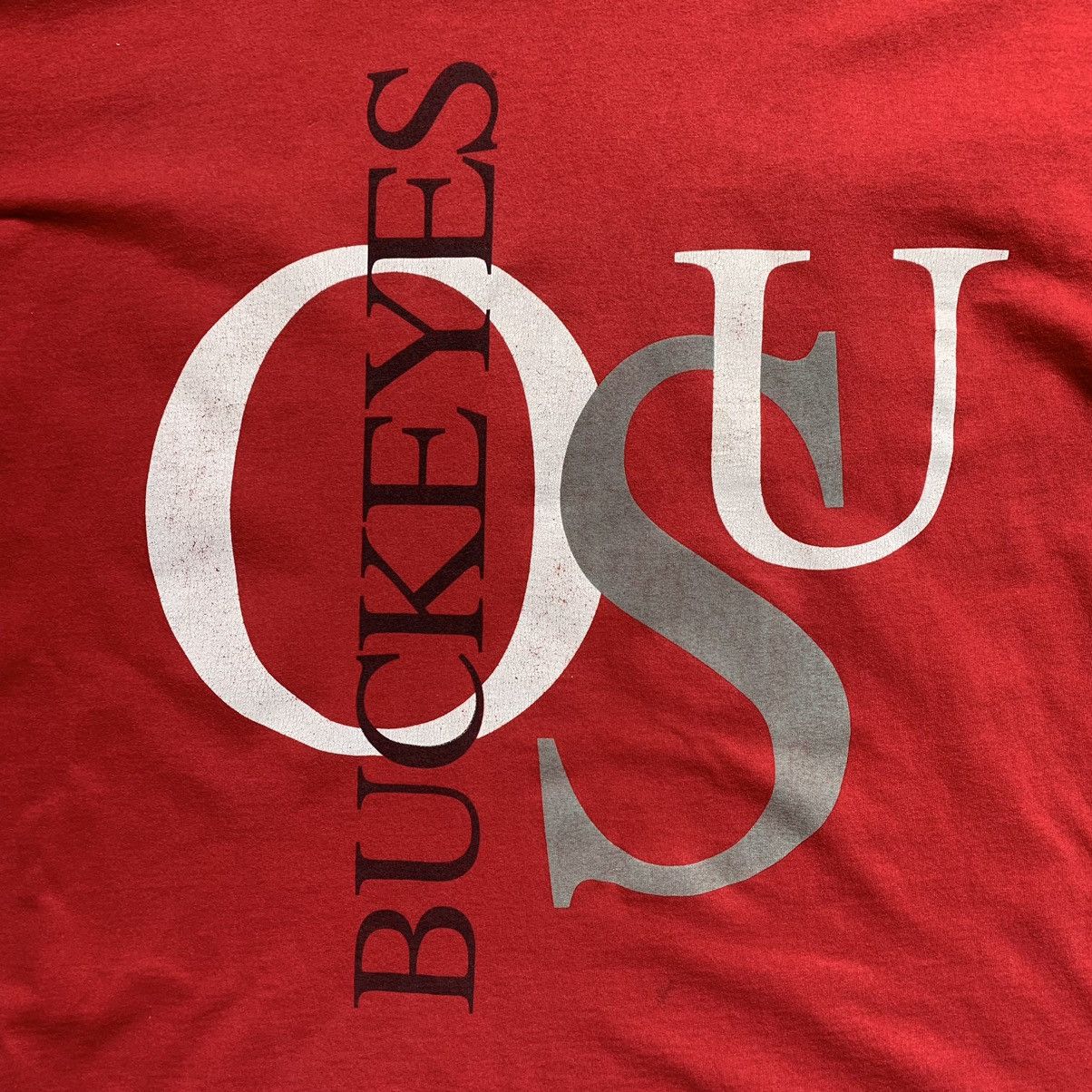 NCAA Vintage Late 90s Ohio State Buckeyes T-Shirt Size US XL / EU 56 / 4 - 4 Thumbnail