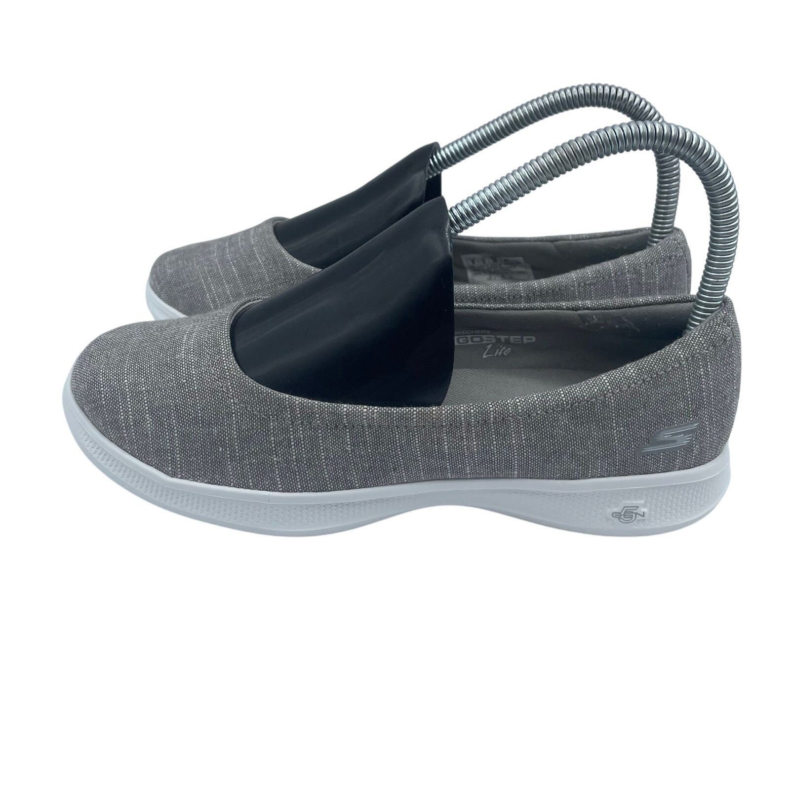 SKECHERS Skechers GOWalk Lite Susie Shoes Gray Comfort Lightweight 6 Size US 6 / IT 36 - 2 Thumbnail