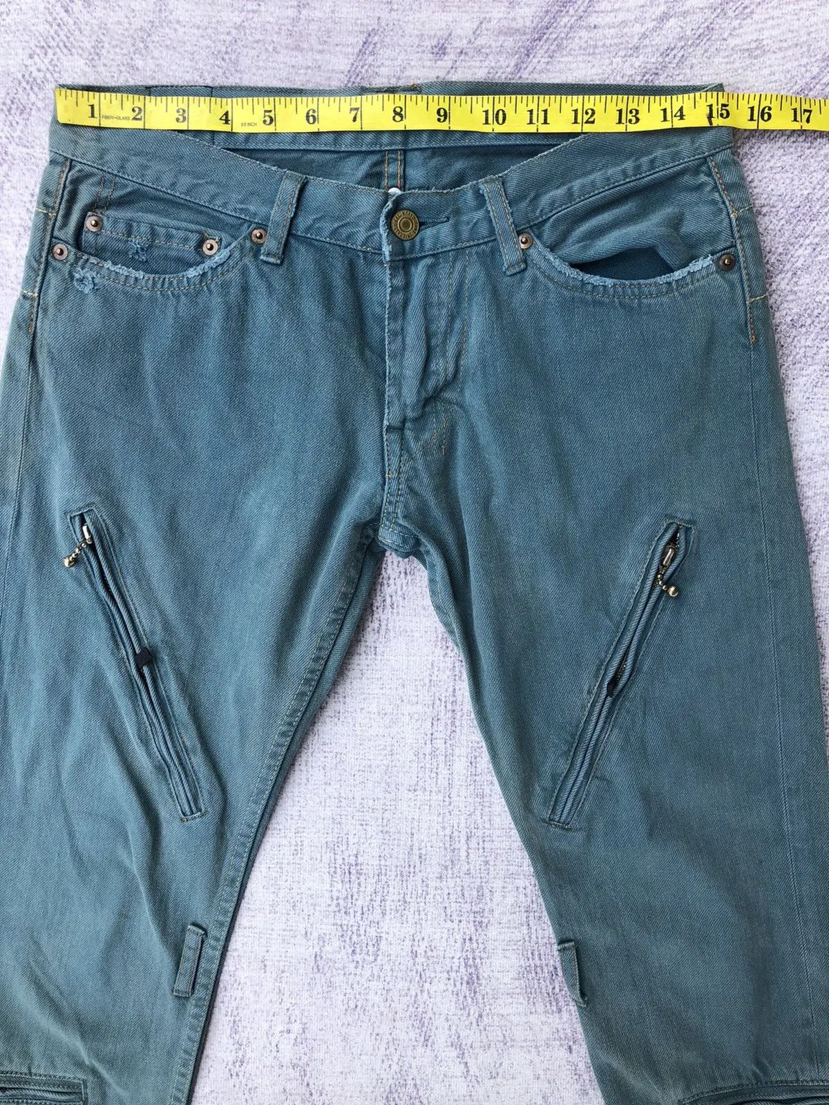 Vintage Vintage Pants Very Rare Zipper Design Size US 30 / EU 46 - 2 Thumbnail