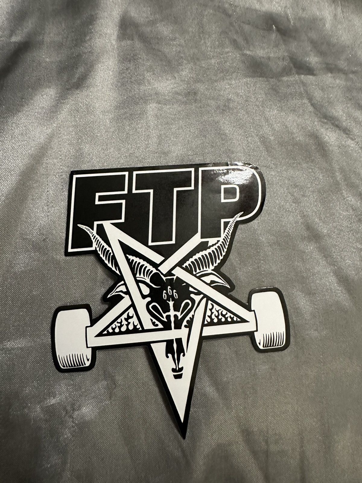 Fuck The Population FTP Sticker Size ONE SIZE - 1 Preview
