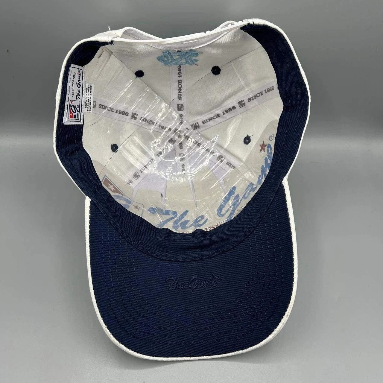 The Game Vintage North Carolina Tar Heels Hat Men NCAA Snap Back Size ONE SIZE - 2 Thumbnail