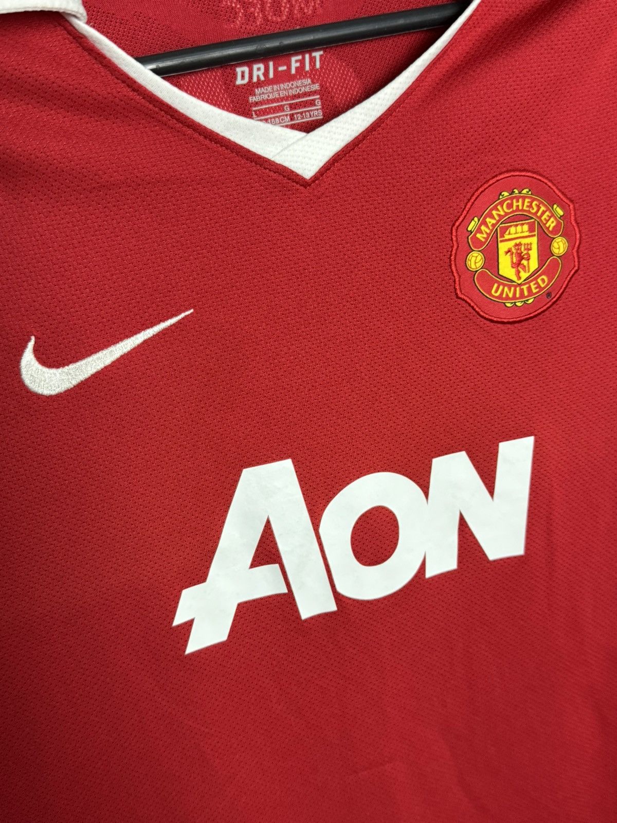 Nike KIDS Manchester United 10/11 Rooney Football Jersey T-Shirt Size US XS / EU 42 / 0 - 4 Thumbnail
