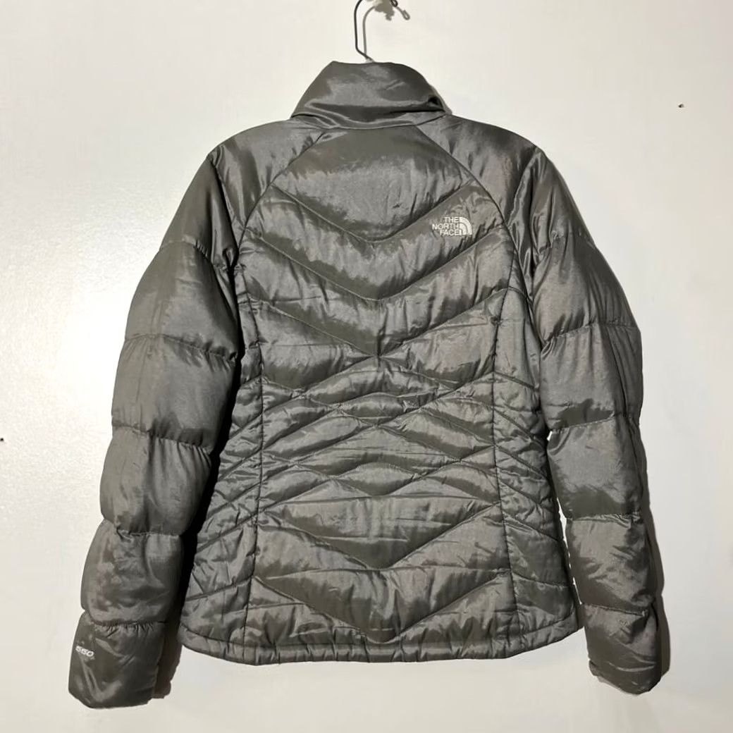 The North Face The North Face Quilted Puffer Jacket S Gray Womens Coat Size S / US 4 / IT 40 - 5 Thumbnail