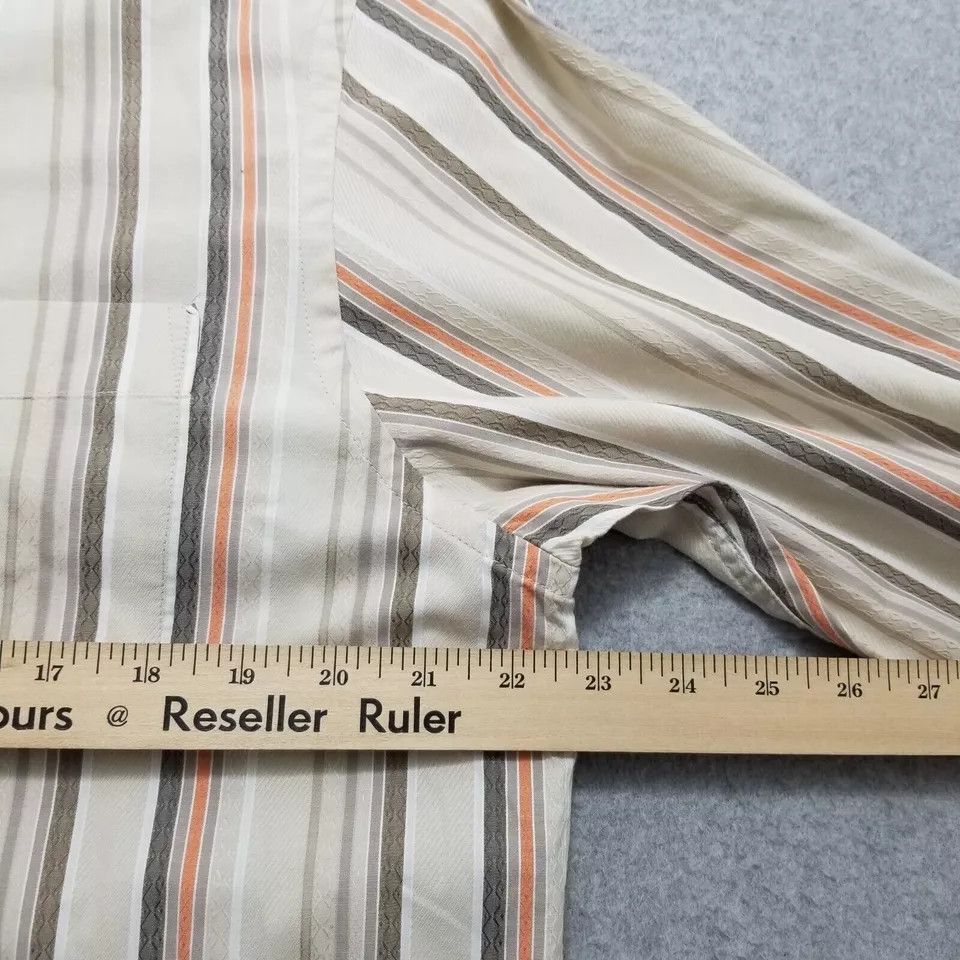 Tommy Bahama Tommy Bahama Shirt Men Medium Striped Button Up 100% Cotton Size US M / EU 48-50 / 2 - 9 Thumbnail