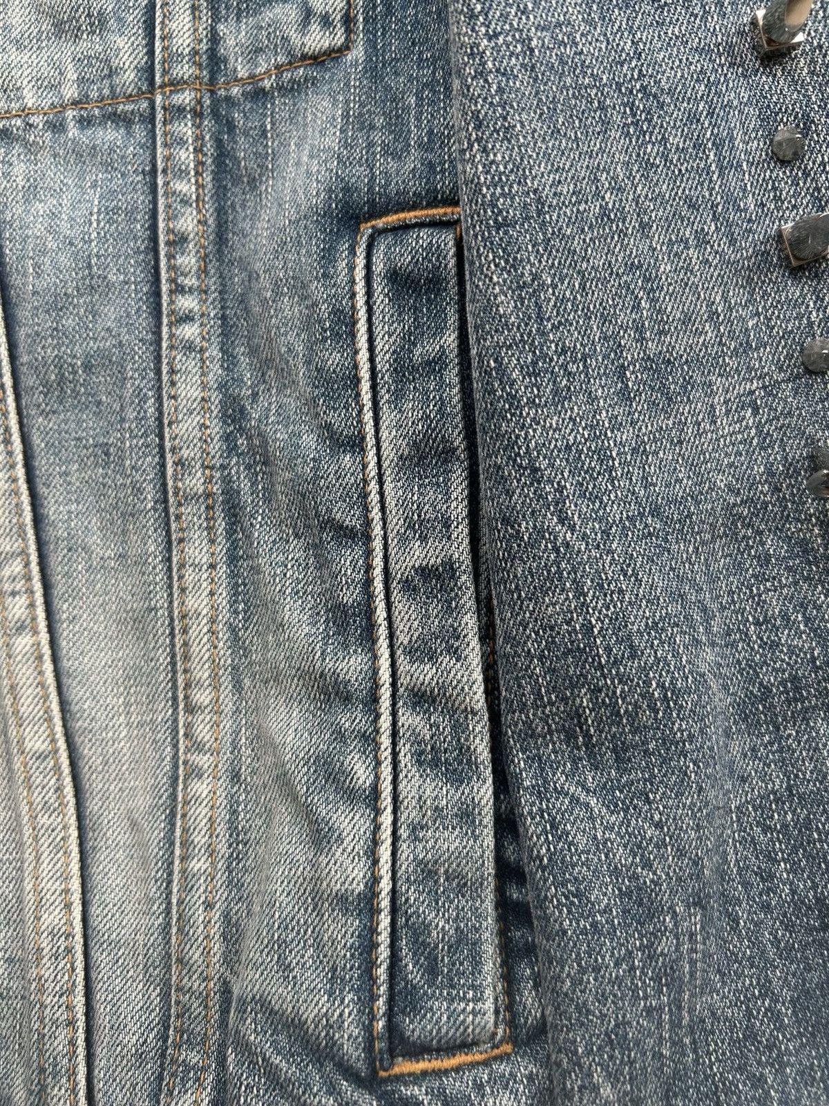Givenchy GIVENCHY Studded Denim Jacket by Matthew M. Williams S Size US S / EU 44-46 / 1 - 11 Thumbnail