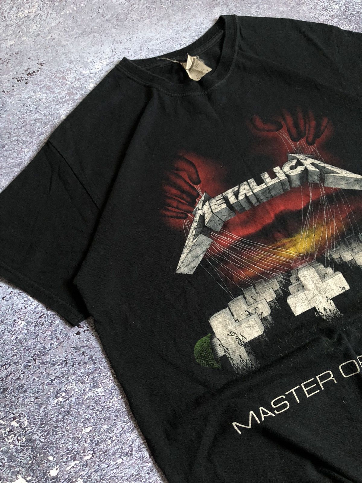 Metallica × Vintage Vintage Metallica Master Of Puppets 2007 t-shirt Size US M / EU 48-50 / 2 - 4 Thumbnail