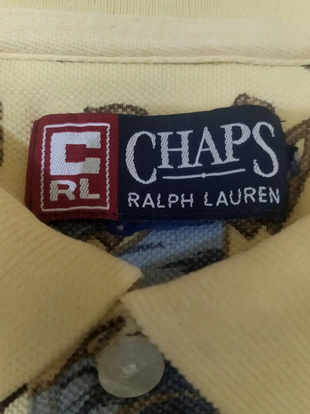 Chaps Ralph Lauren CHAPS Ralph Lauren '90s Tropical Leaf All-Over Print Polo Size US XXL / EU 58 / 5 - 3 Thumbnail