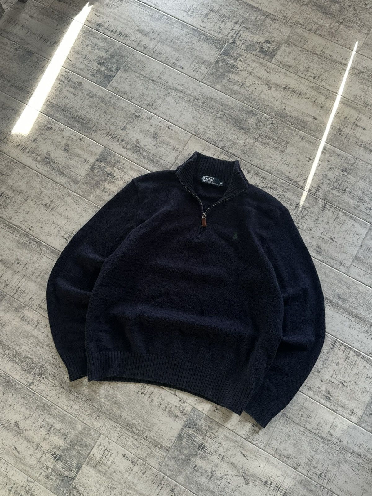 Vintage Ralf Lauren 1/4 zip Size US M / EU 48-50 / 2 - 2 Thumbnail