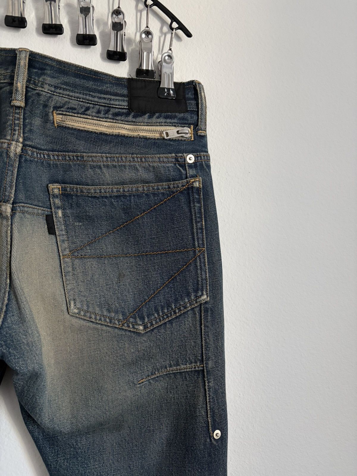 Undercover AW09 “Earmuff Maniac” Side Zip Denim Size US 31 - 3 Thumbnail