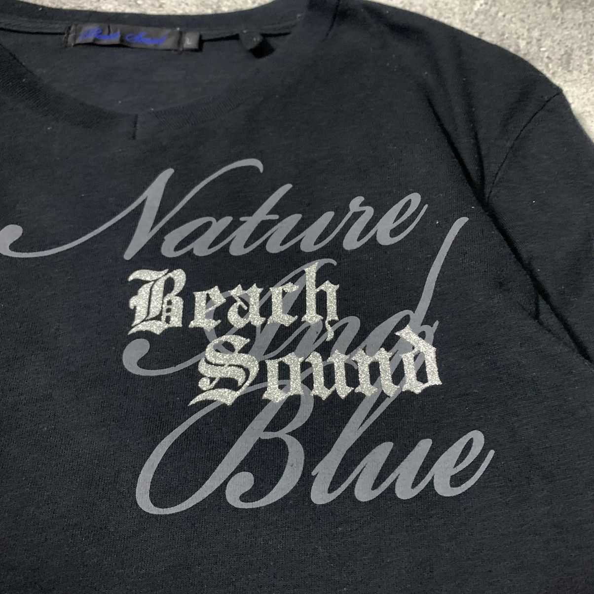 Beauty Beast Gothic Poem Y2K Long Sleeve Beach Sound Japanese Size US L / EU 52-54 / 3 - 5 Thumbnail