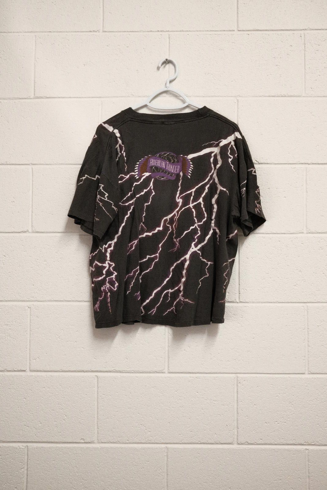 Marlboro Classics American Thunder Leader of The Pack' Single Stitch Shirt L Size ONE SIZE - 2 Thumbnail