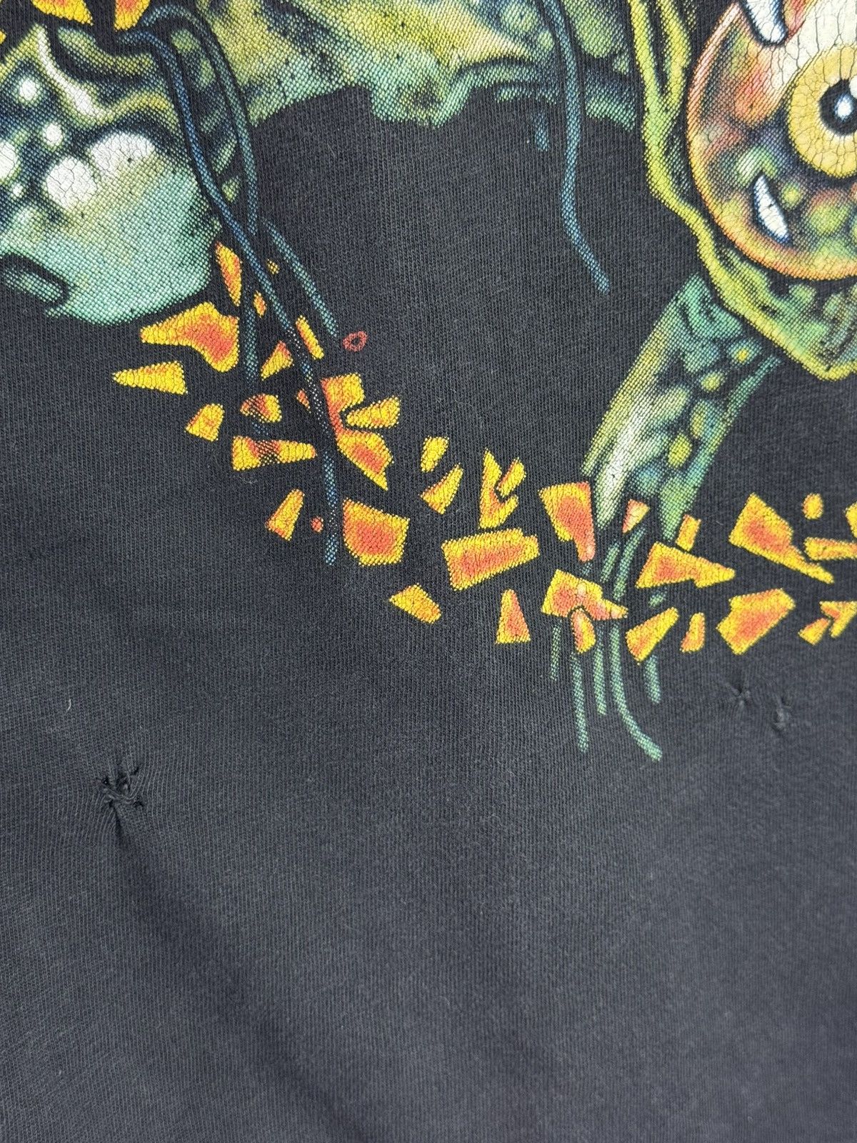 Metallica Vintage 90s Metallica Single Stitched no Leaf Clover T-Shirt Size US M / EU 48-50 / 2 - 7 Thumbnail