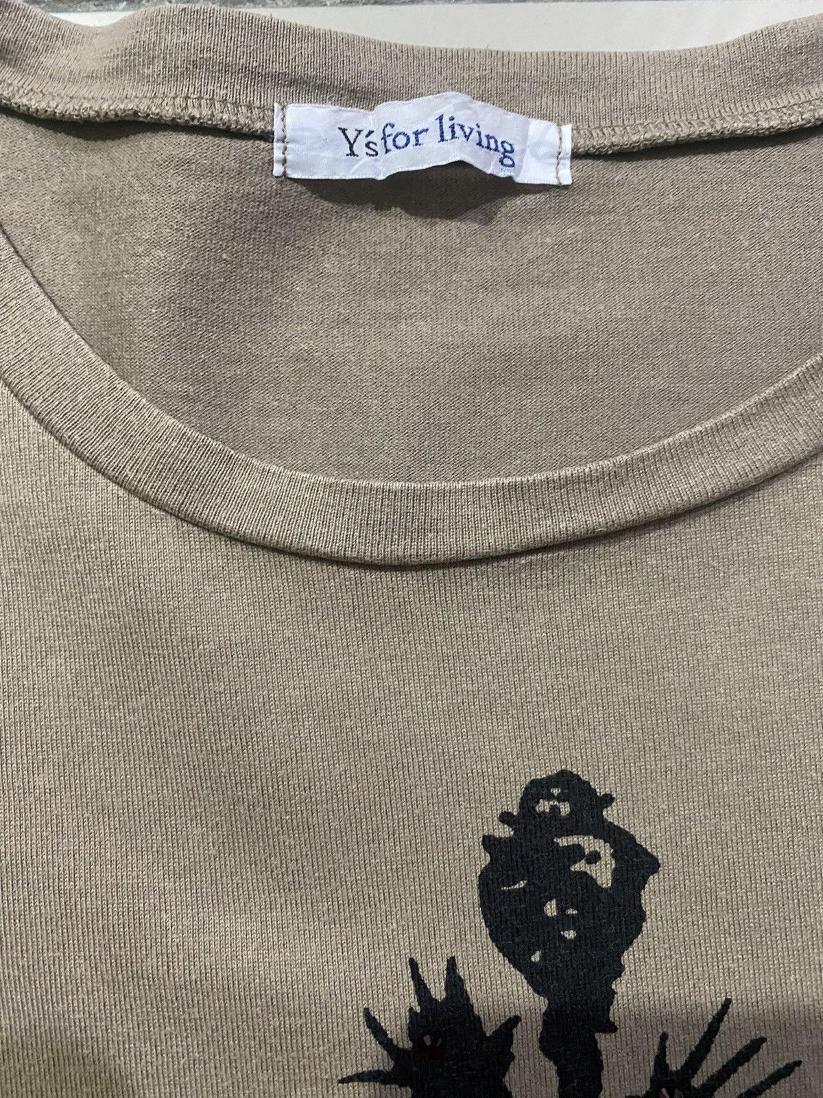 Japanese Brand y's for living longsleeve tshirt Size US M / EU 48-50 / 2 - 5 Thumbnail