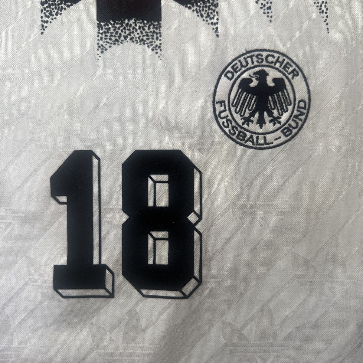 Adidas VINTAGE 1994 WORLD CUP FOOTBALL GERMANY JERSEY KLINSMANN Size US L / EU 52-54 / 3 - 7 Thumbnail