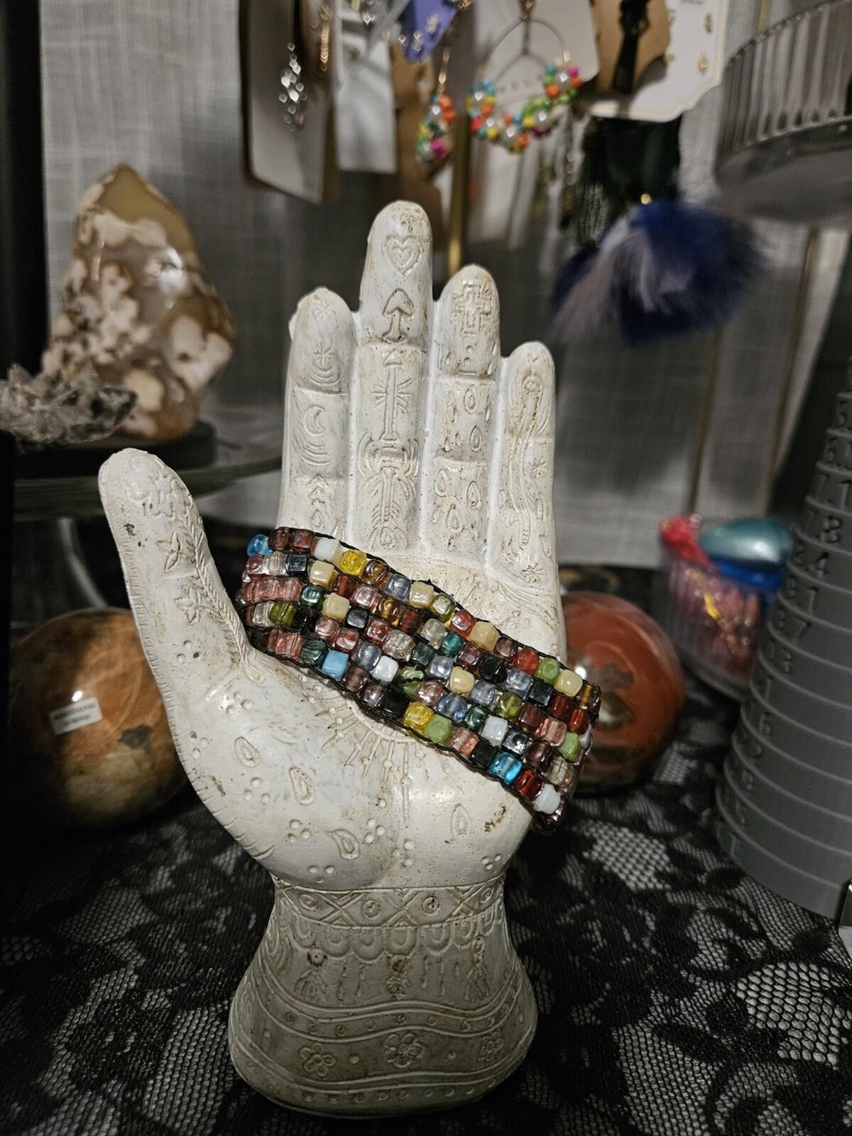 Other Multicolor Beaded Stretch Bracelet Size ONE SIZE - 1 Thumbnail