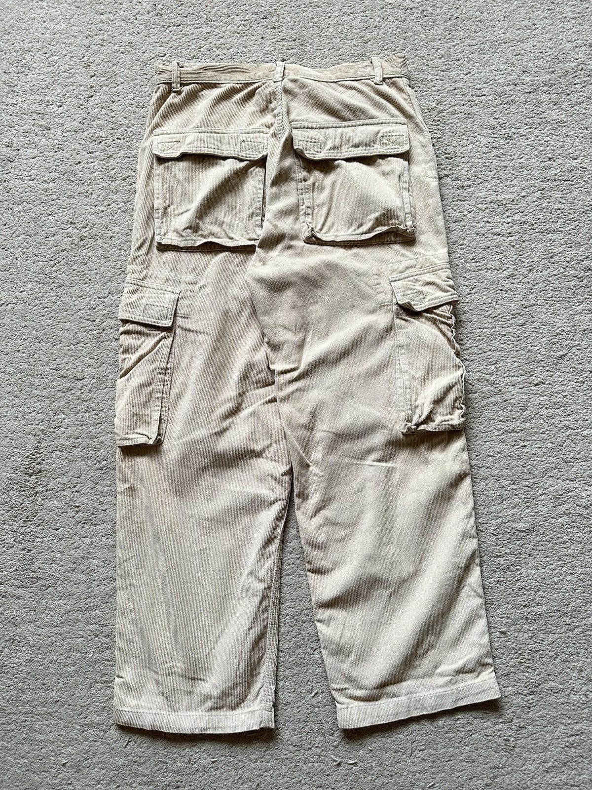 Quiksilver 1990s Quiksilver Corduroy Baggy Cargo Pant Size US 32 / EU 48 - 8 Thumbnail