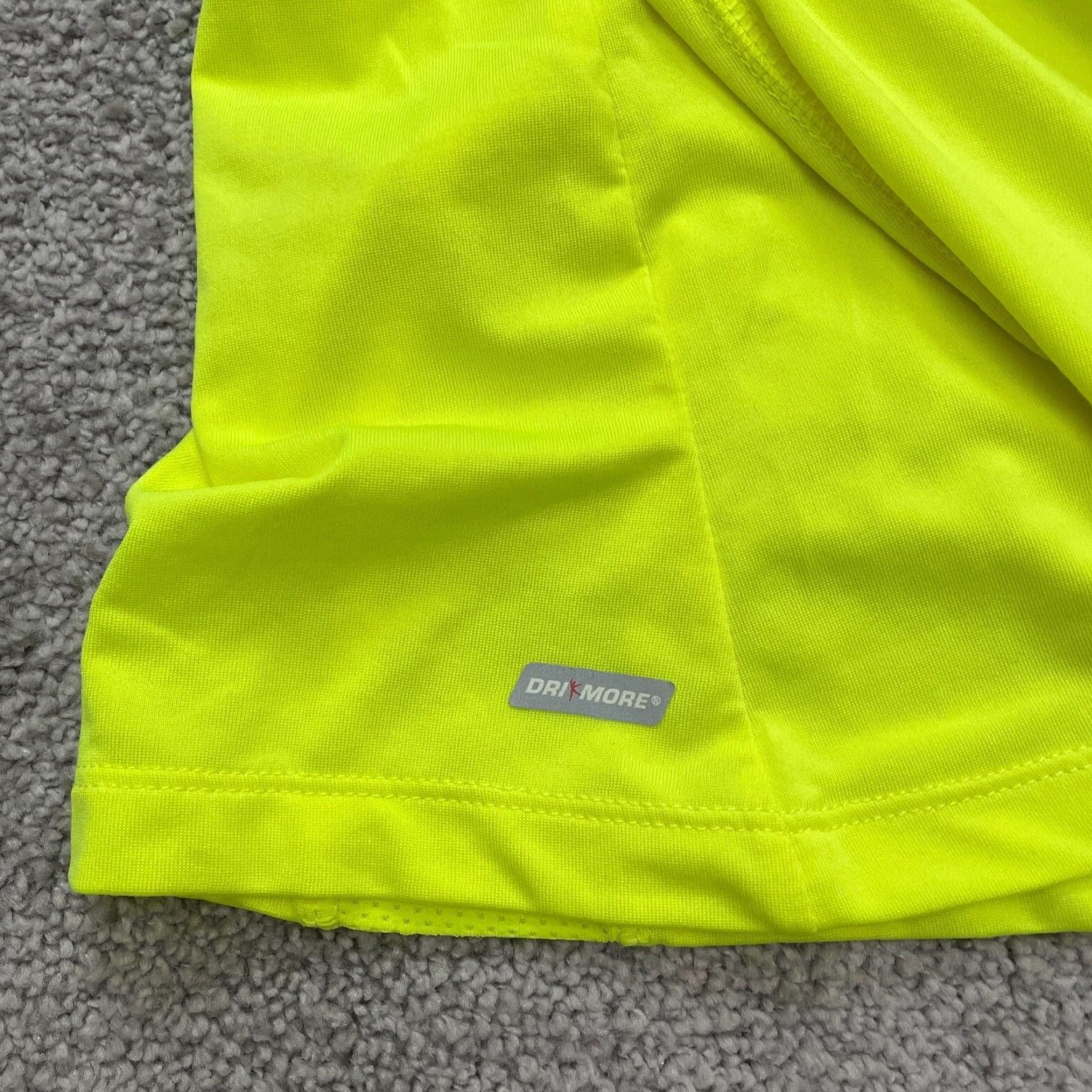 Vintage Danskin Now Dri More Sports Tank Top Womens XS Neon Yellow Racerback Activewear Size XS / US 0-2 / IT 36-38 - 4 Thumbnail