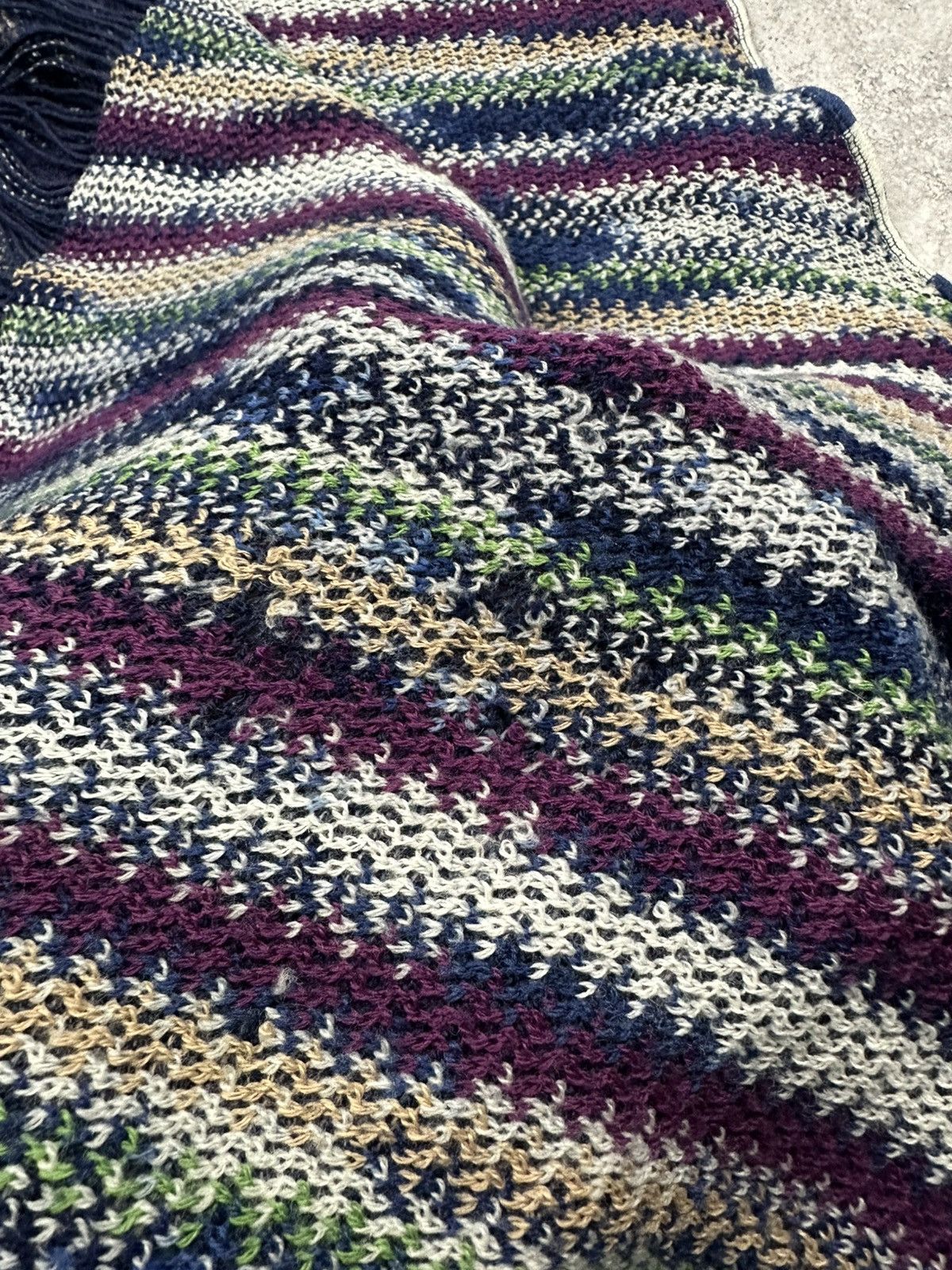 Missoni Missoni Poncho Vintage Multicoloured Shawl Scarf Rare Italy Size M / US 6-8 / IT 42-44 - 13 Thumbnail
