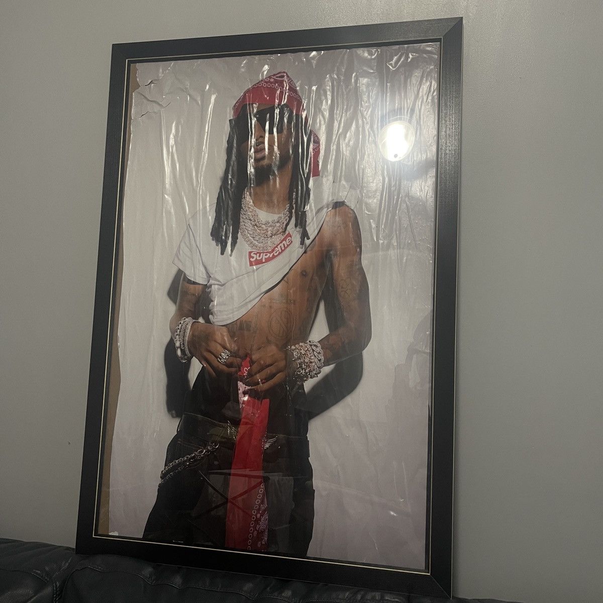 Supreme Playboi Carti Box Logo Supreme Poster 2025 Size ONE SIZE - 2 Thumbnail