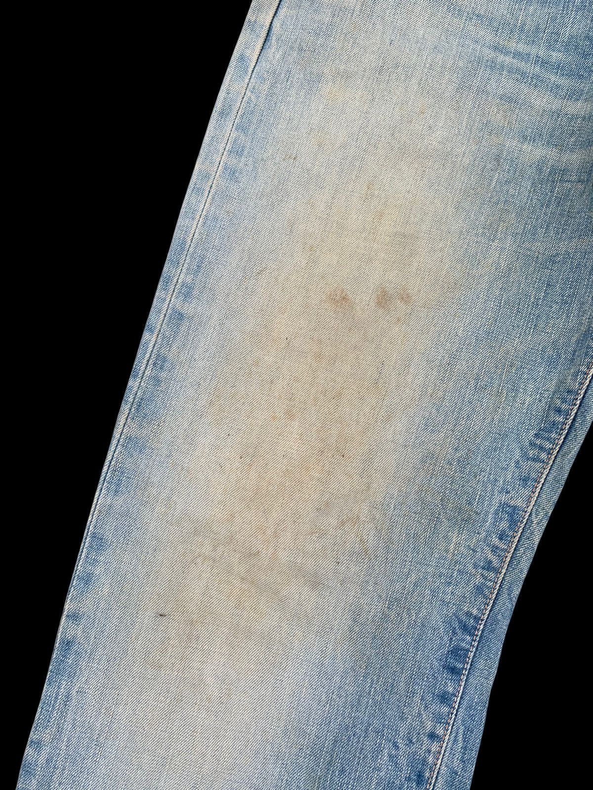 Edwin VINTAGE EDWIN 505s SELVEDGE FADED&RUSTY DISTRESSED DENIM Size US 32 / EU 48 - 17 Thumbnail