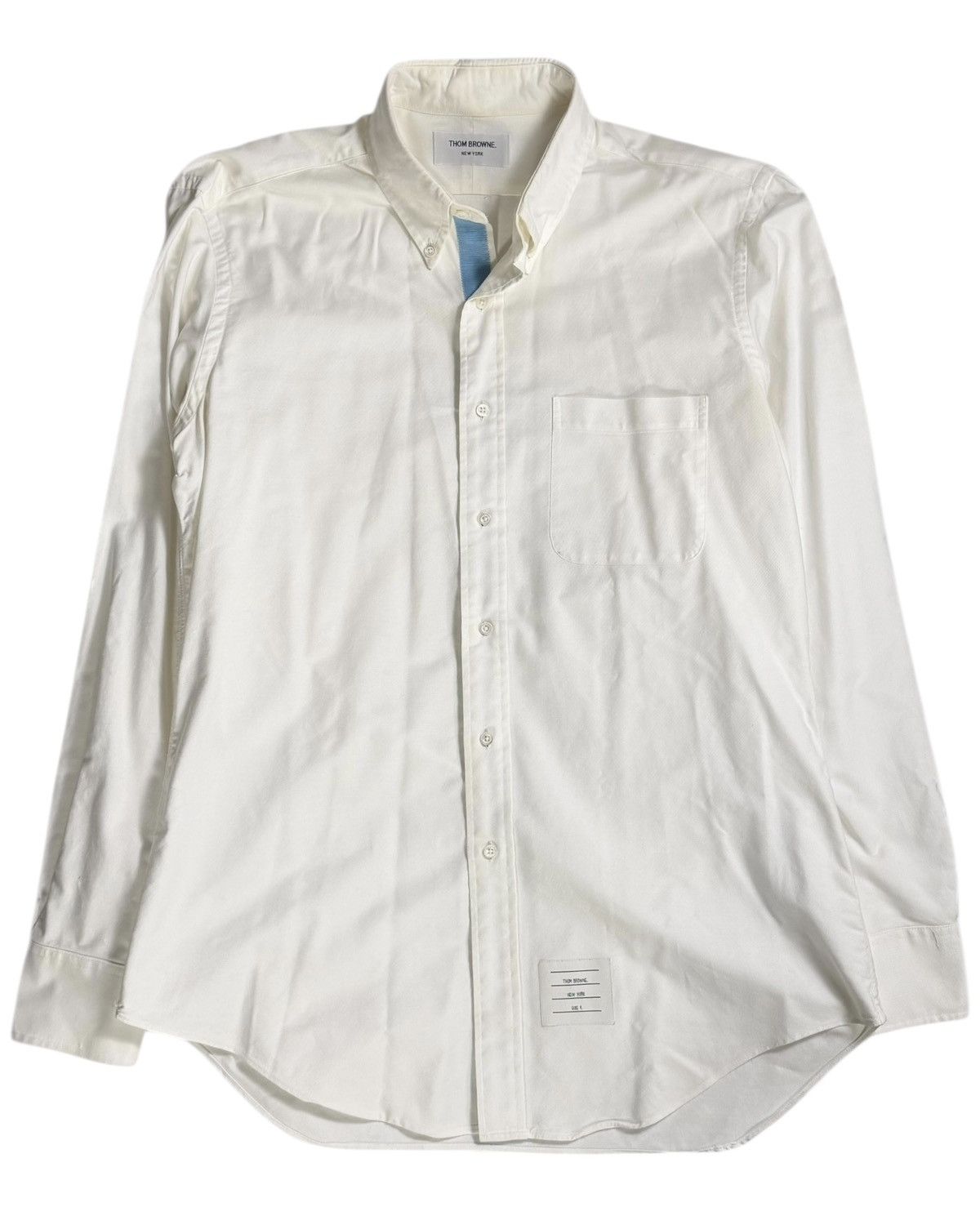 White Oxford Cloth Button Down Shirt OCBD