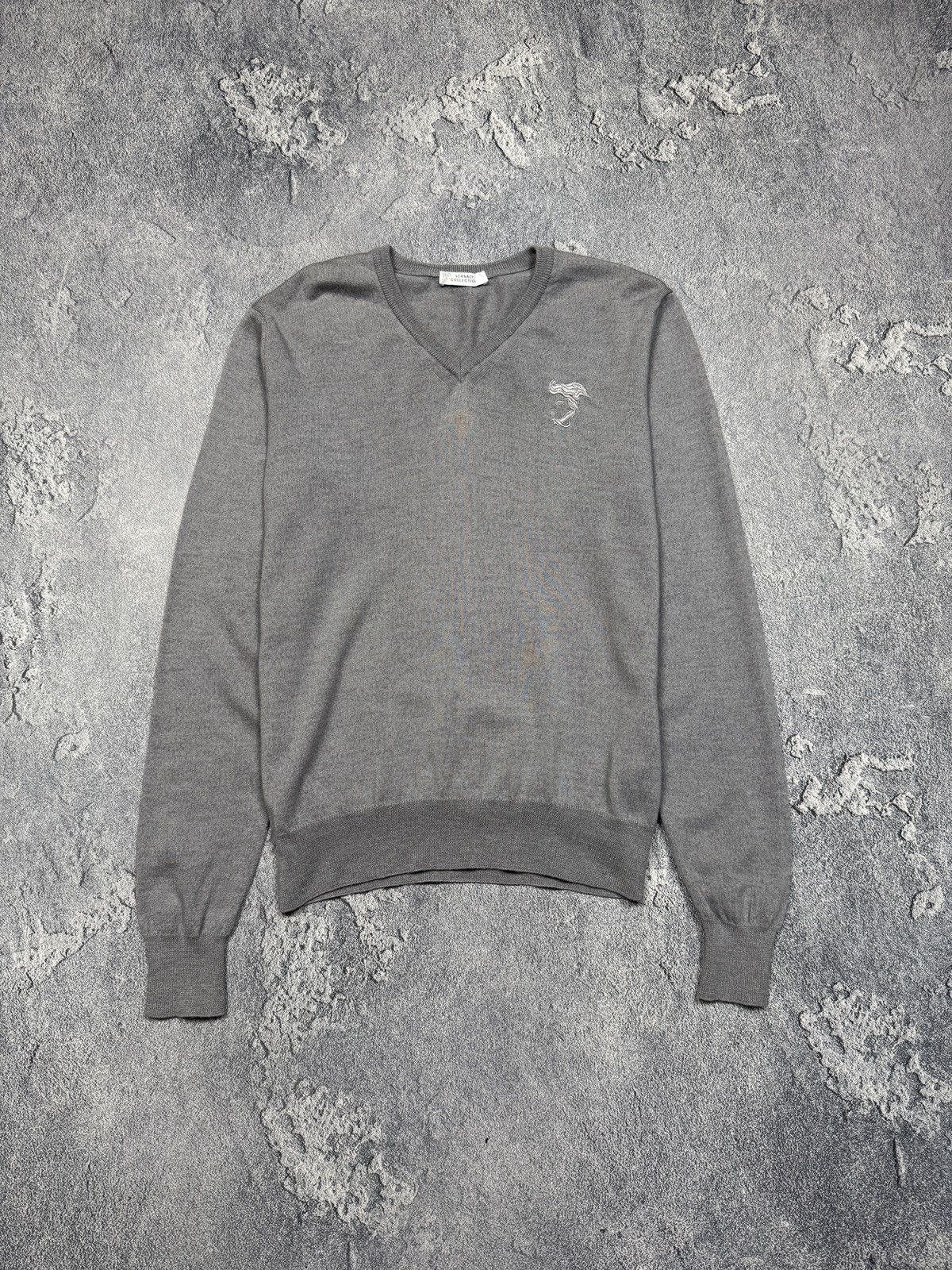 Versace Versace V neck Sweater Medusa logo size m Size US M / EU 48-50 / 2 - 1 Thumbnail