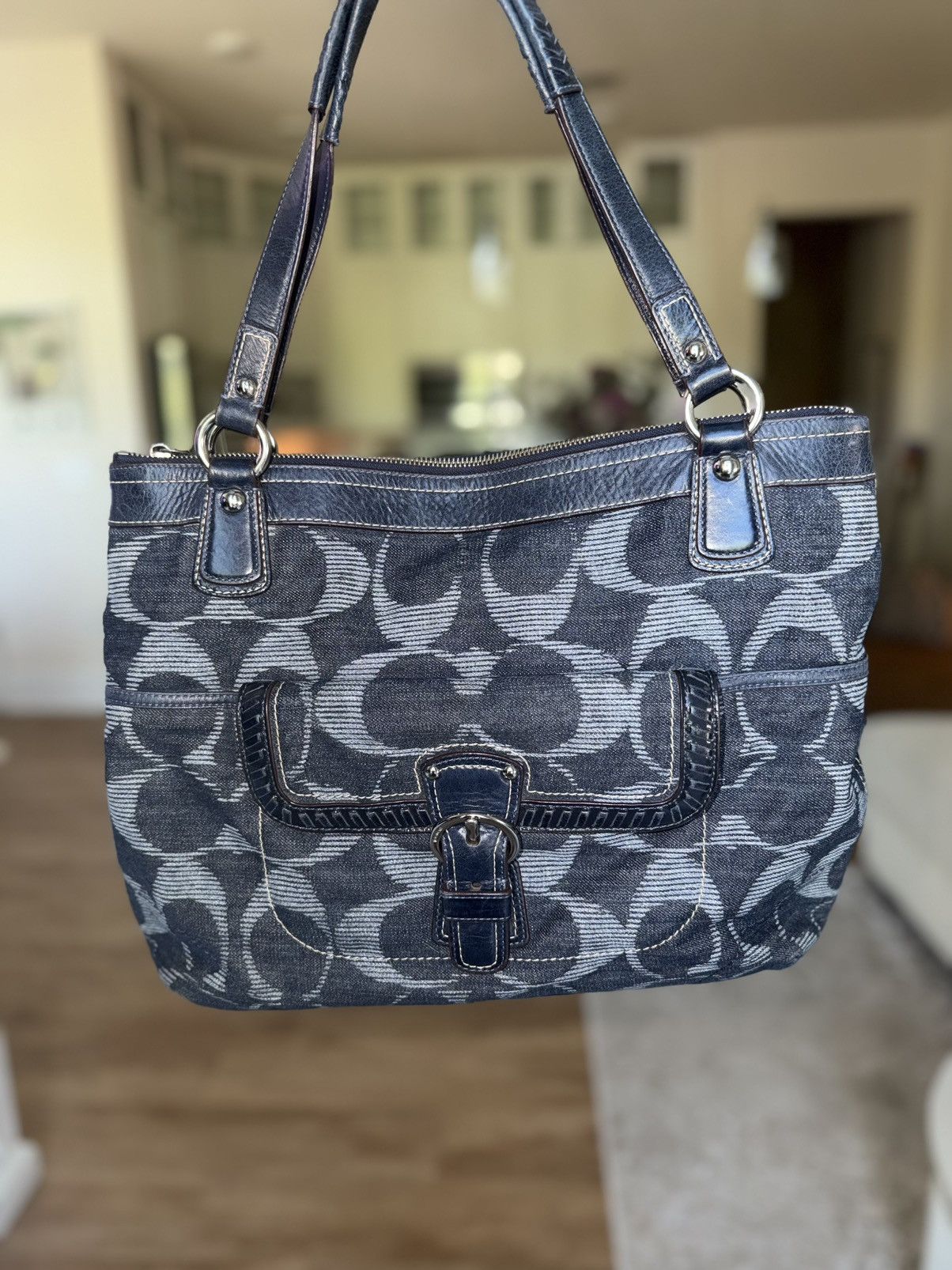 Coach × Designer × Vintage Vintage Y2K Coach Poppy Glam Handbag 