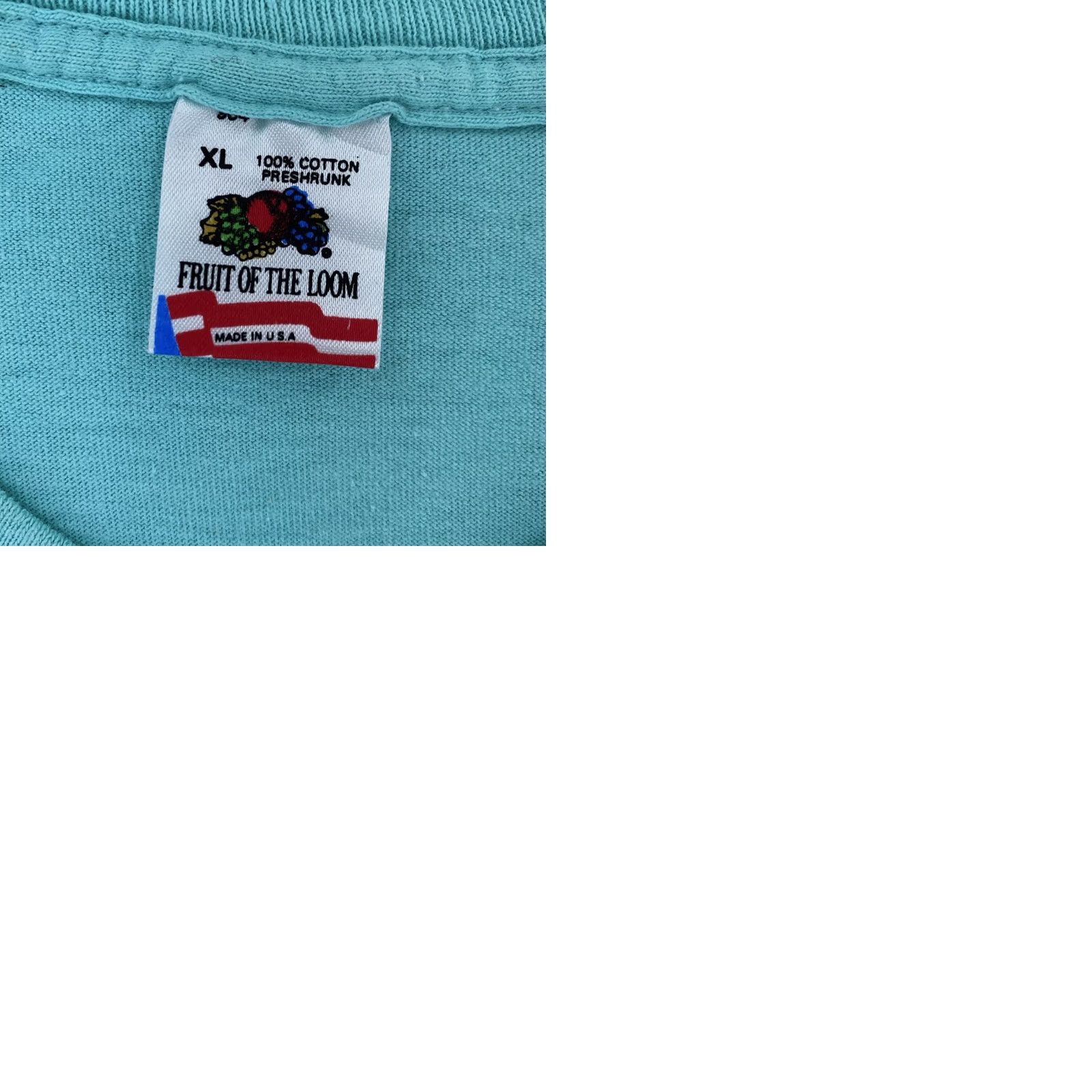 Fruit Of The Loom VINTAGE Cape Cod Shirt Cap 90s Fruit of the Loom Blue Mens L Crew Neck Short Sleeve Graphic Print Size US L / EU 52-54 / 3 - 10 Thumbnail
