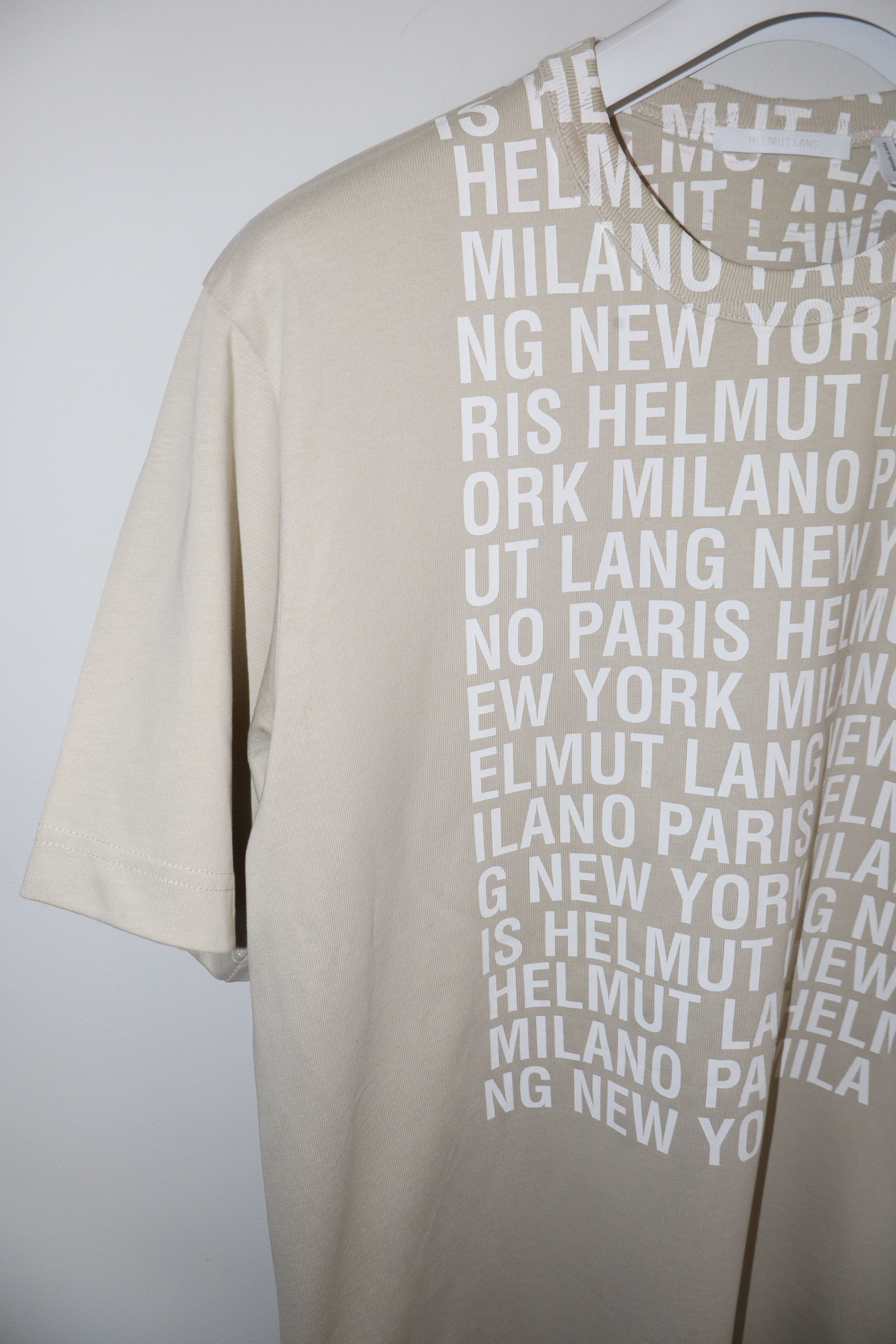 Helmut Lang Logo print t-shirt Size US M / EU 48-50 / 2 - 4 Thumbnail
