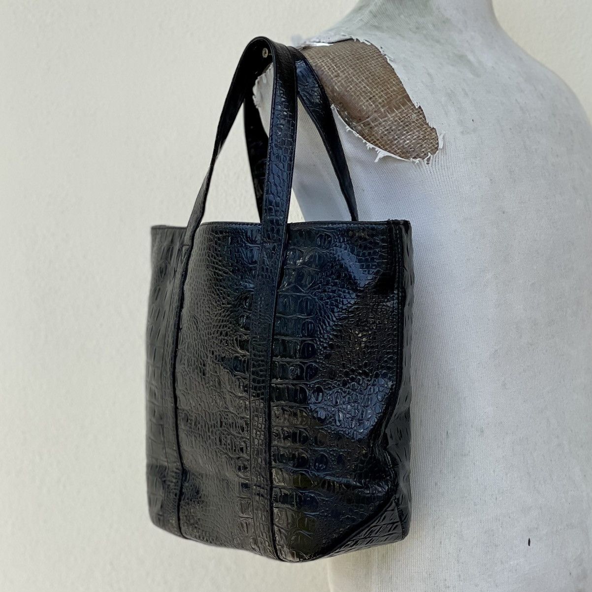 Beams Japan × Beams Plus Faux Leather Beams Boy Tote Bag Size ONE SIZE - 5 Thumbnail