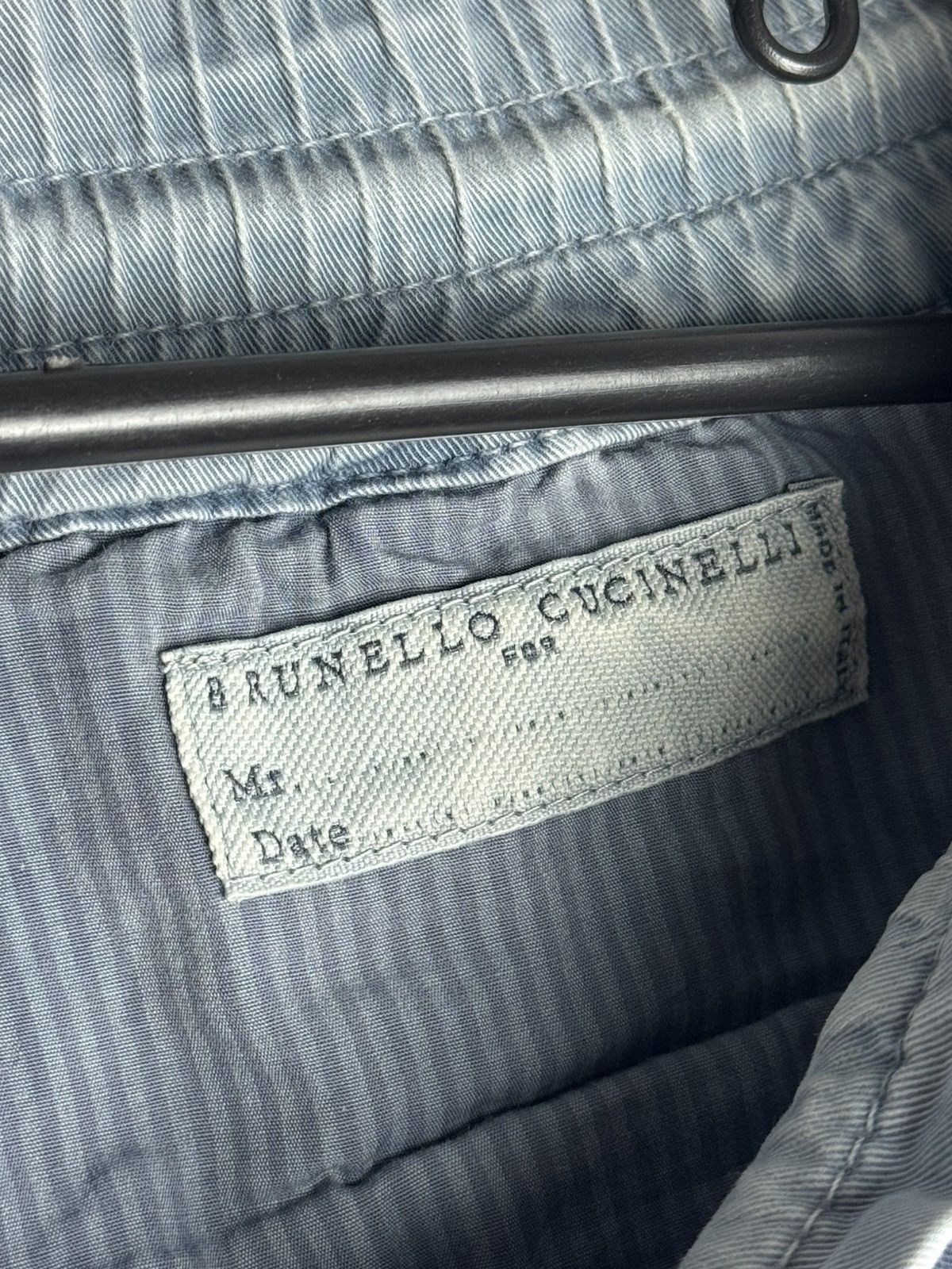 Brunello Cucinelli Brunello Cucinelli Cargo Multipocket Shorts Light Blue 🇮🇹 Size US 34 / EU 50 - 10 Thumbnail