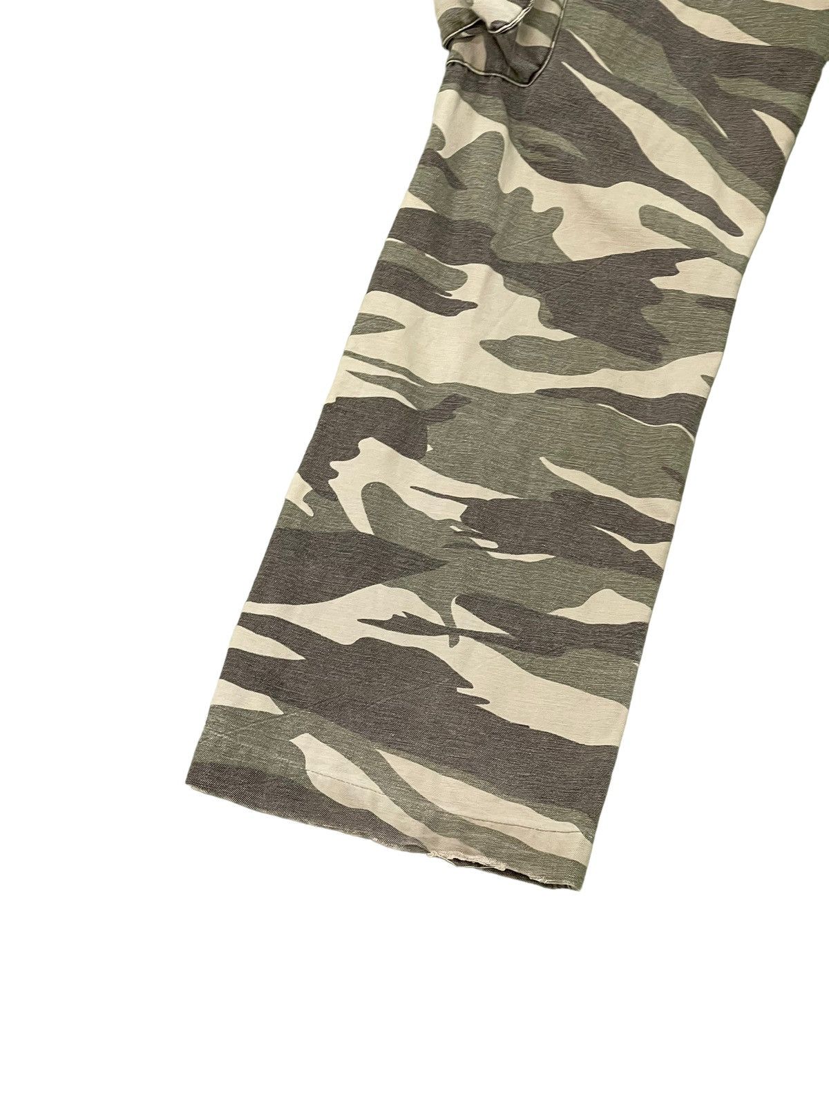 Japanese Brand Double Waist Cargo In The Attic Homme Camo Regular 7🟦9 Size US 31 - 15 Thumbnail