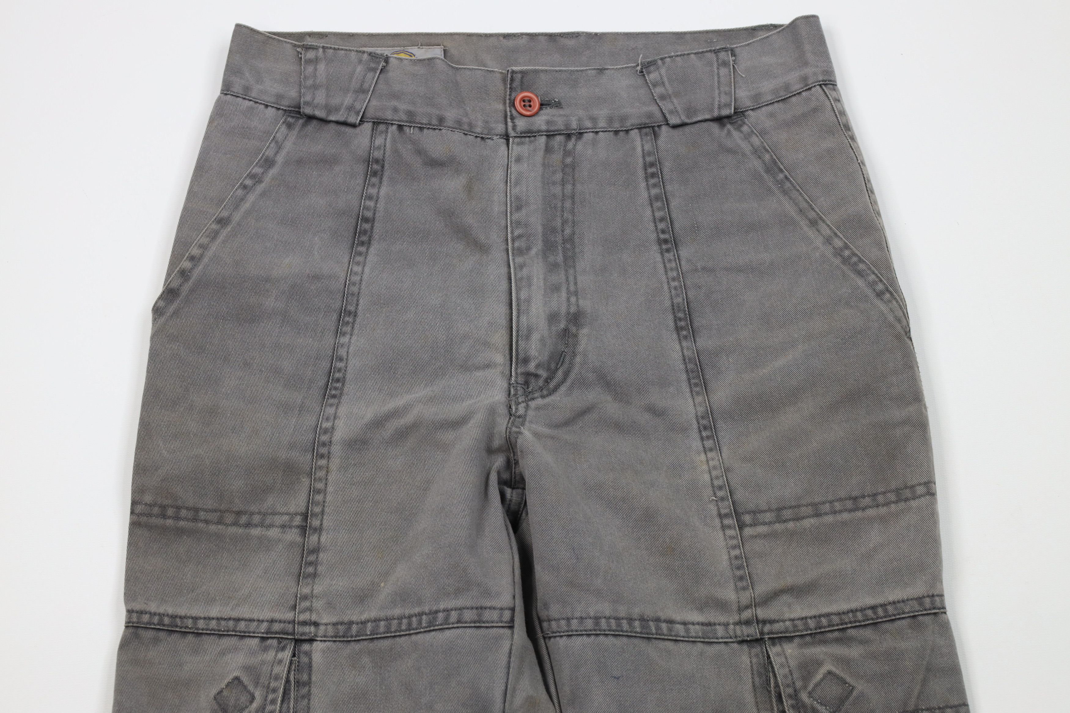 Vintage Vintage 80s 90s Streetwear Stonewash Skateboard Cargo Pants Size US 29 - 2 Thumbnail
